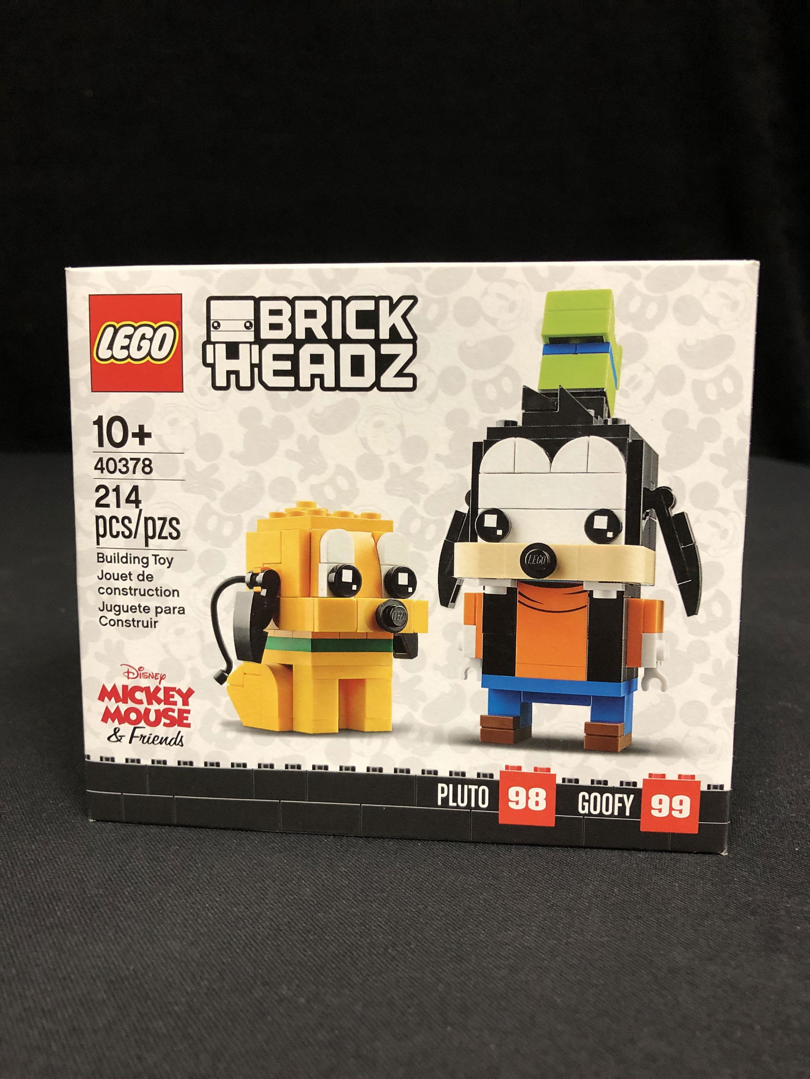 Sealed LEGO Disney Brickheadz Goofy and Pluto Set 40378: Sealed LEGO Disney Brickheadz Goofy and Pluto Set 40378
