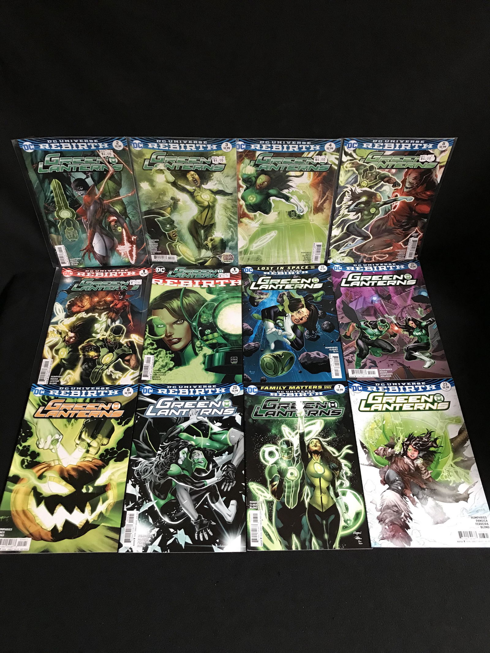GREEN LANTERNS COMIC BOOK LOT (DC COMICS) (1 of 1)