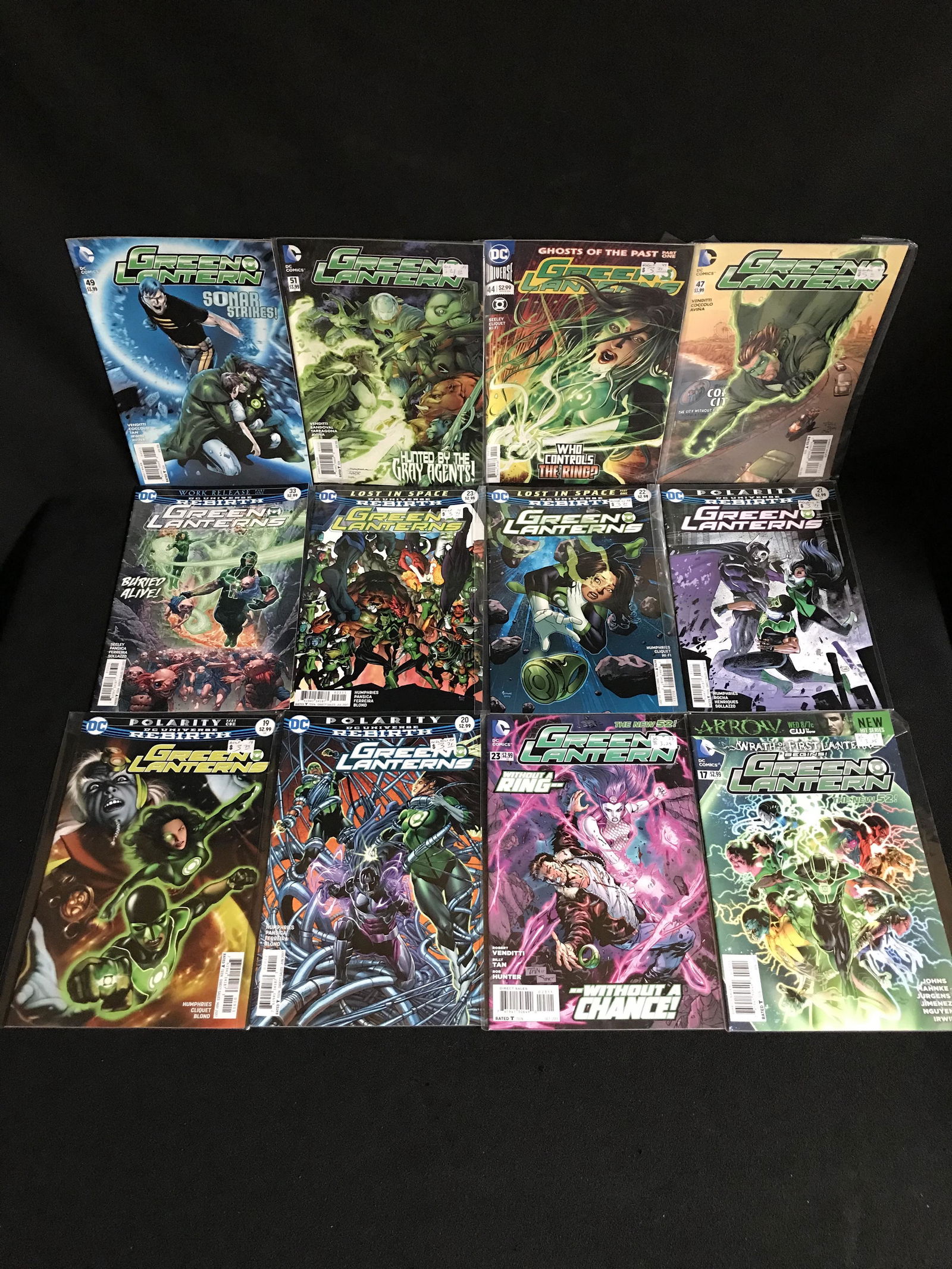 GREEN LANTERNS COMIC BOOK LOT (DC COMICS) (1 of 1)