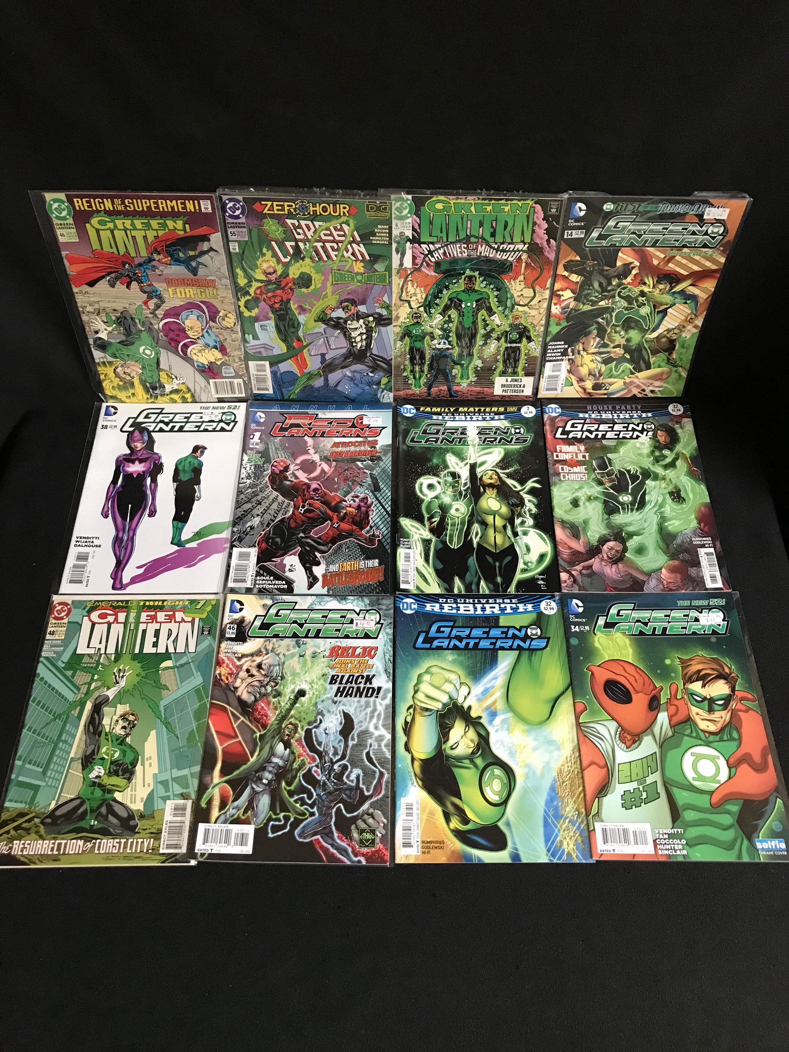 GREEN LANTERNS COMIC BOOK LOT (DC COMICS) (1 of 1)