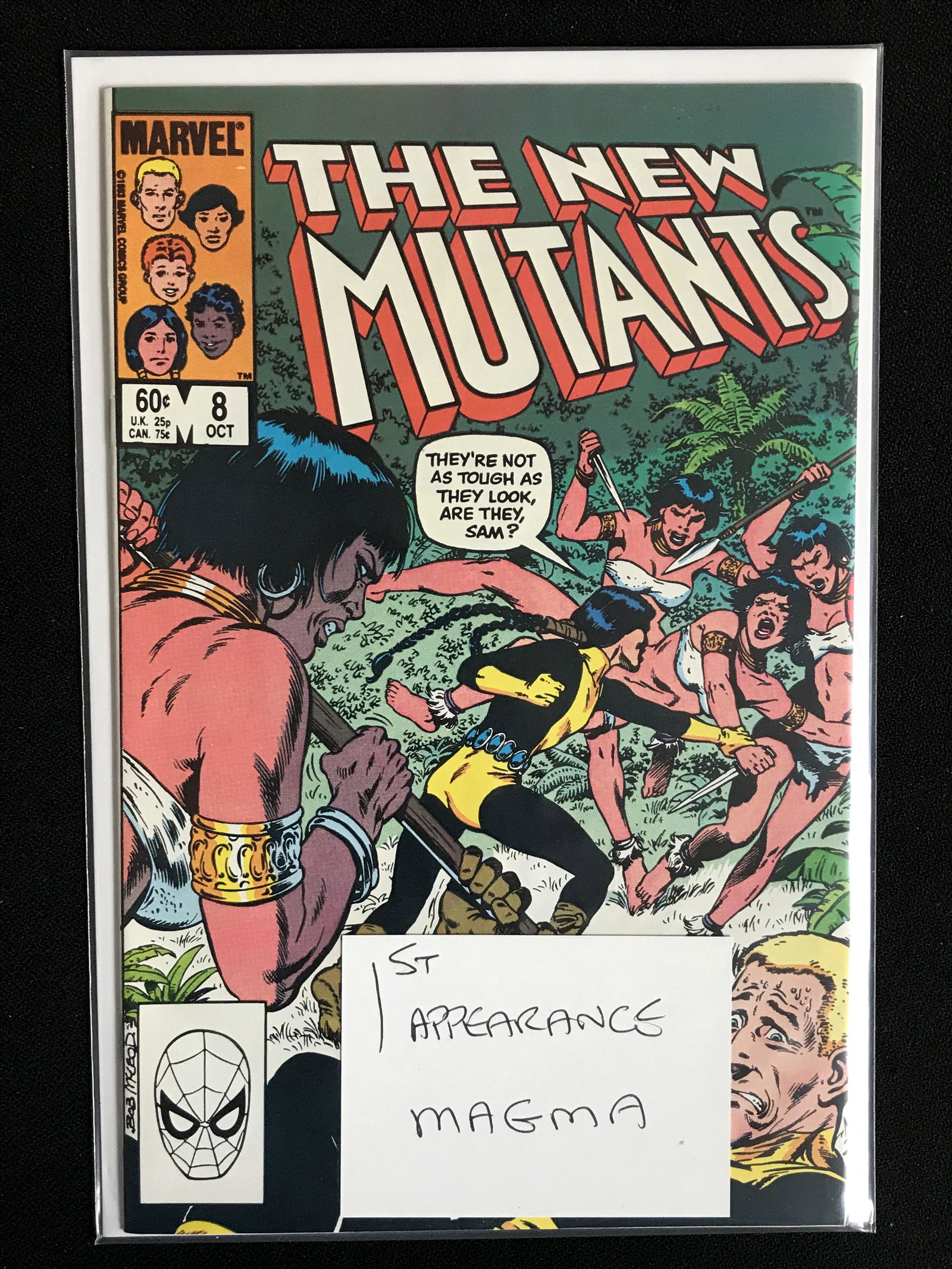 THE NEW MUTANTS NO.8 (MARVEL COMICS) (1 of 1)