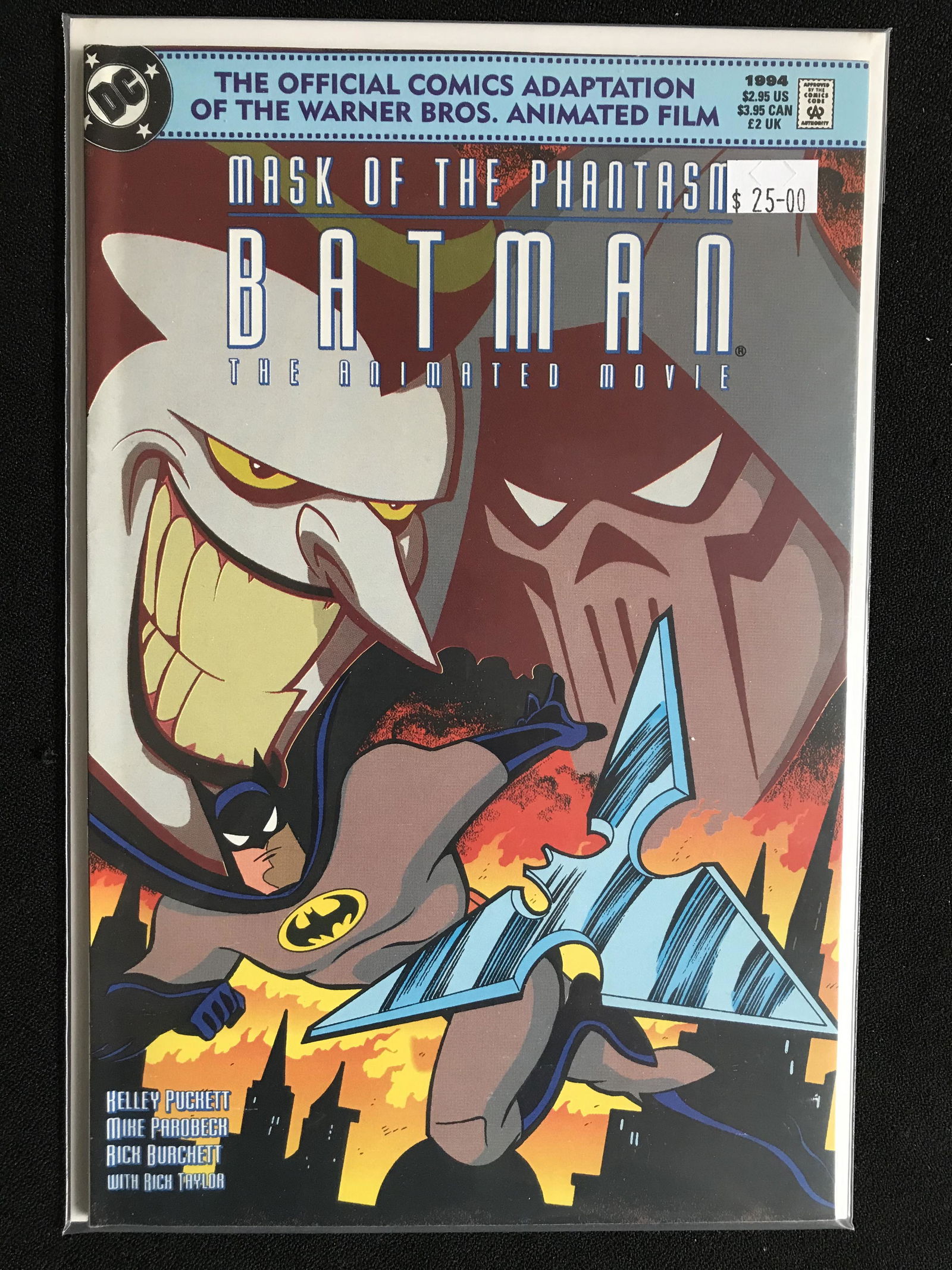 Batman Mask Of The Phantasm The Animated Movie #1 DC 1994 (1 of 1)