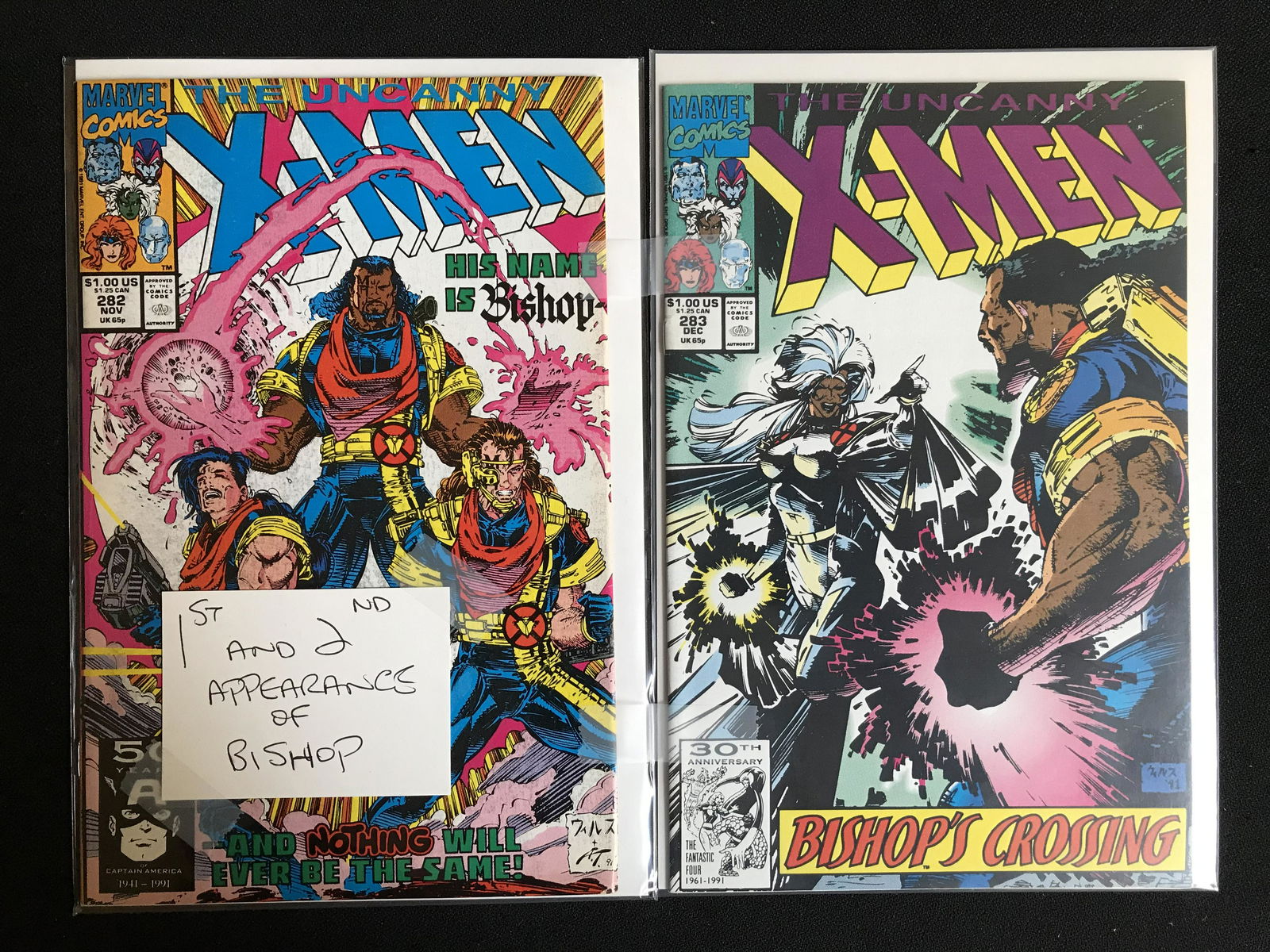 THE UNCANNY X-MEN NO.282-283 (MARVEL COMICS): THE UNCANNY X-MEN NO.282-283 (MARVEL COMICS)