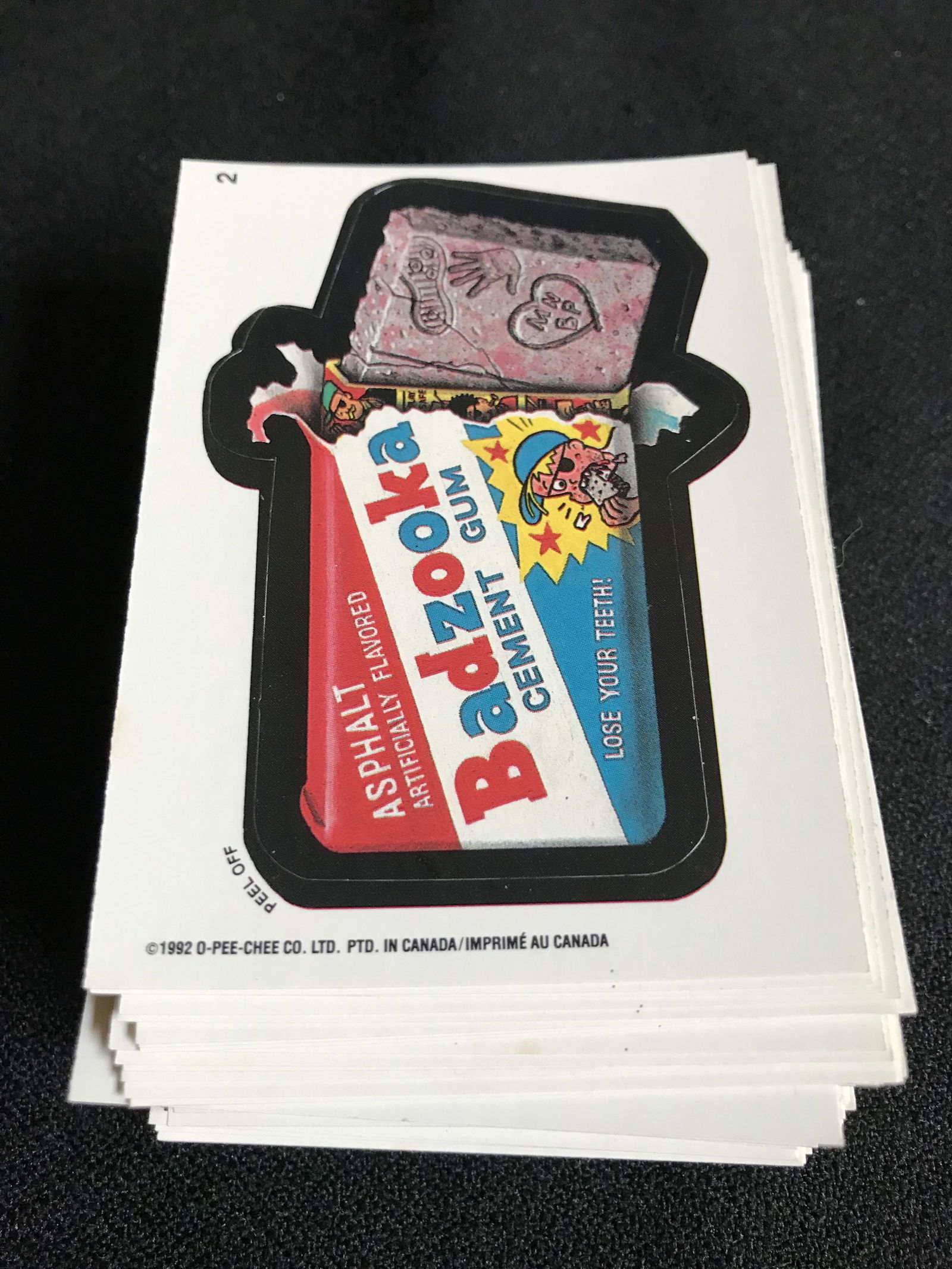 GARBAGE PAIL KIDS STICKER LOT: GARBAGE PAIL KIDS STICKER LOT