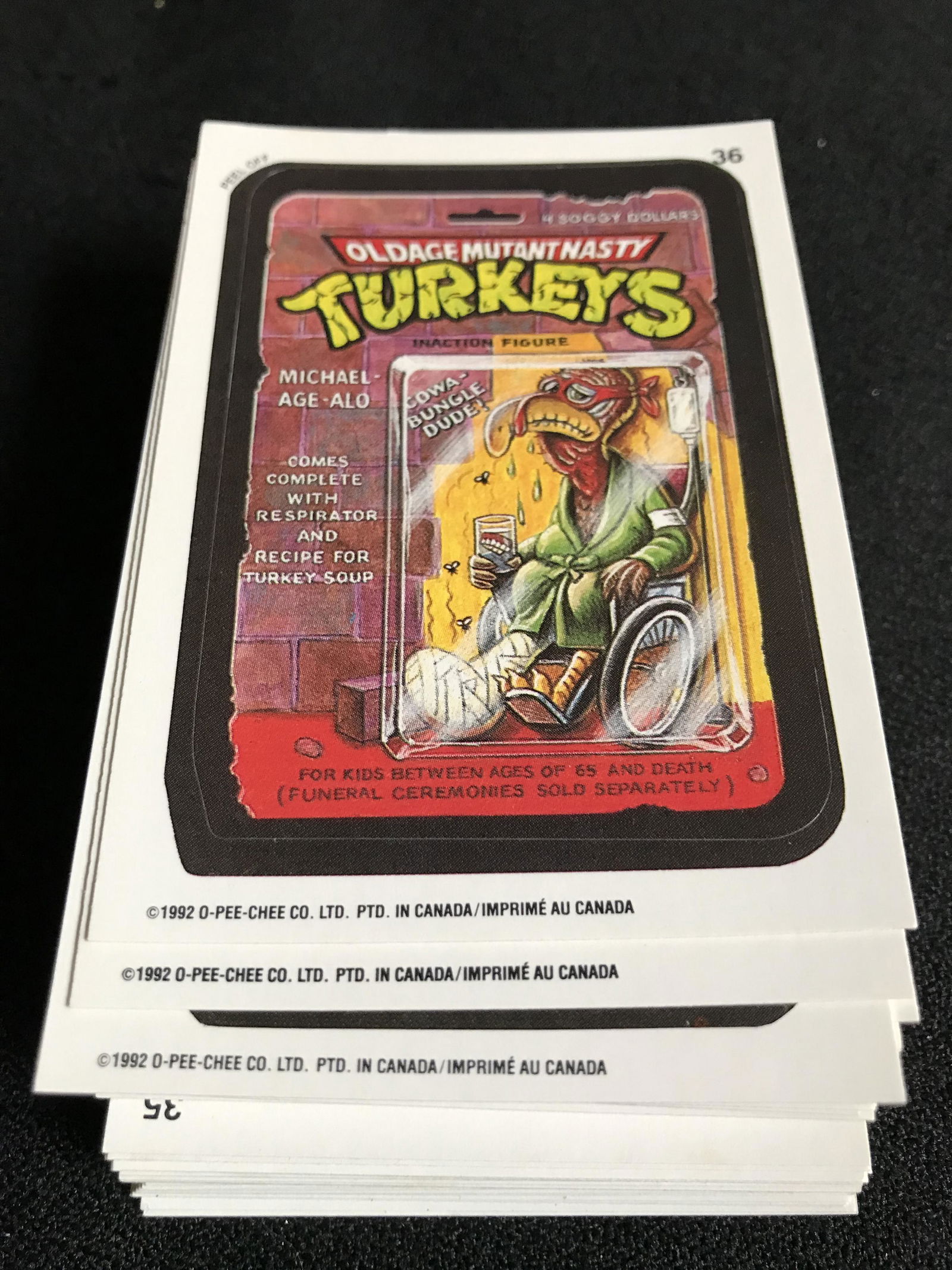 GARBAGE PAIL KIDS STICKER LOT: GARBAGE PAIL KIDS STICKER LOT