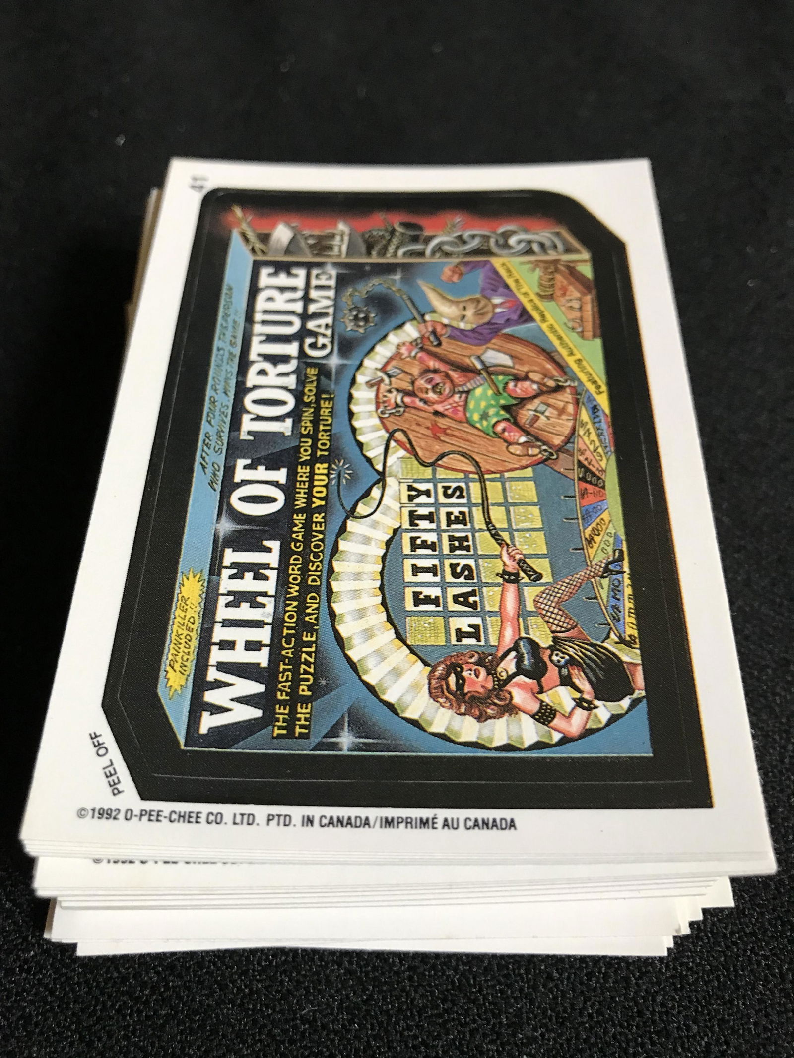 GARBAGE PAIL KIDS STICKER LOT: GARBAGE PAIL KIDS STICKER LOT