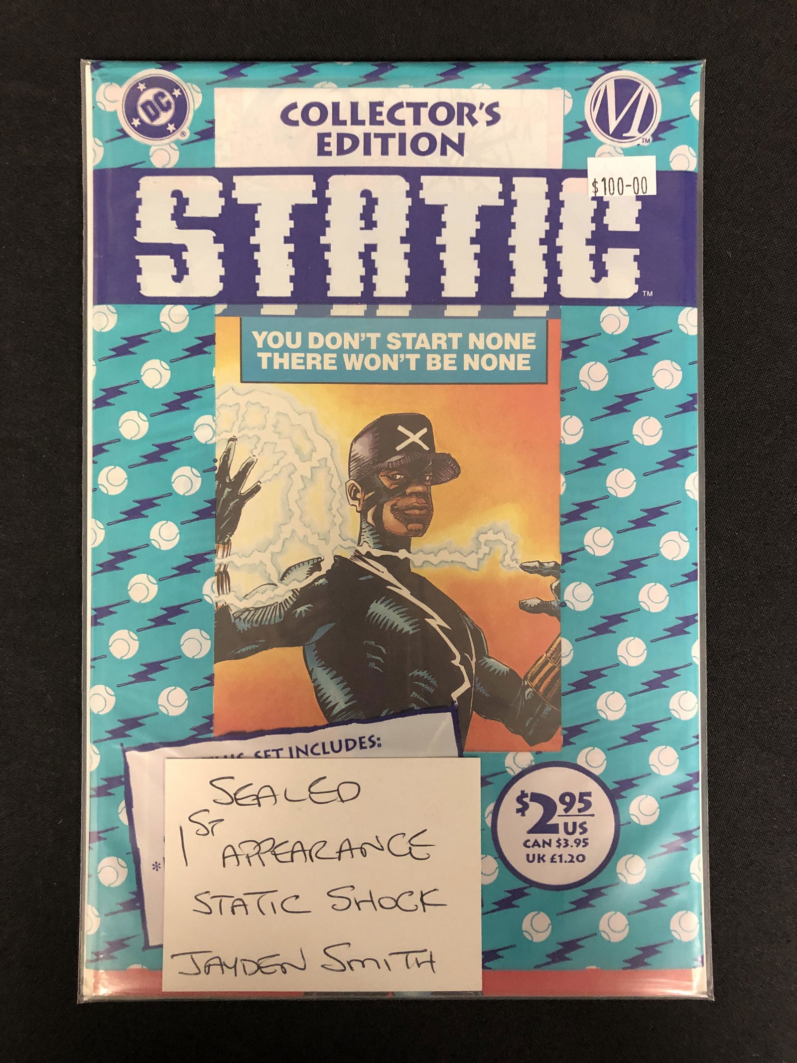 STATIC Collector's Edition (DC COMICS) (1 of 1)