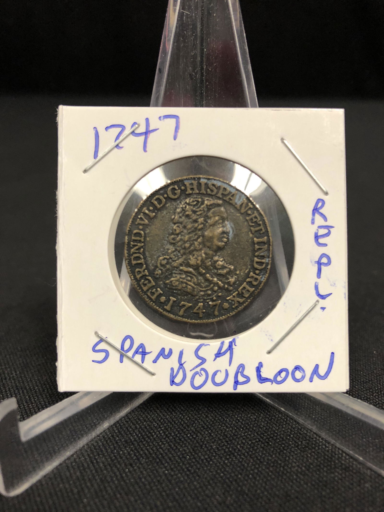 1747 REPLICA SPANISH DOOBLOON (1 of 1)