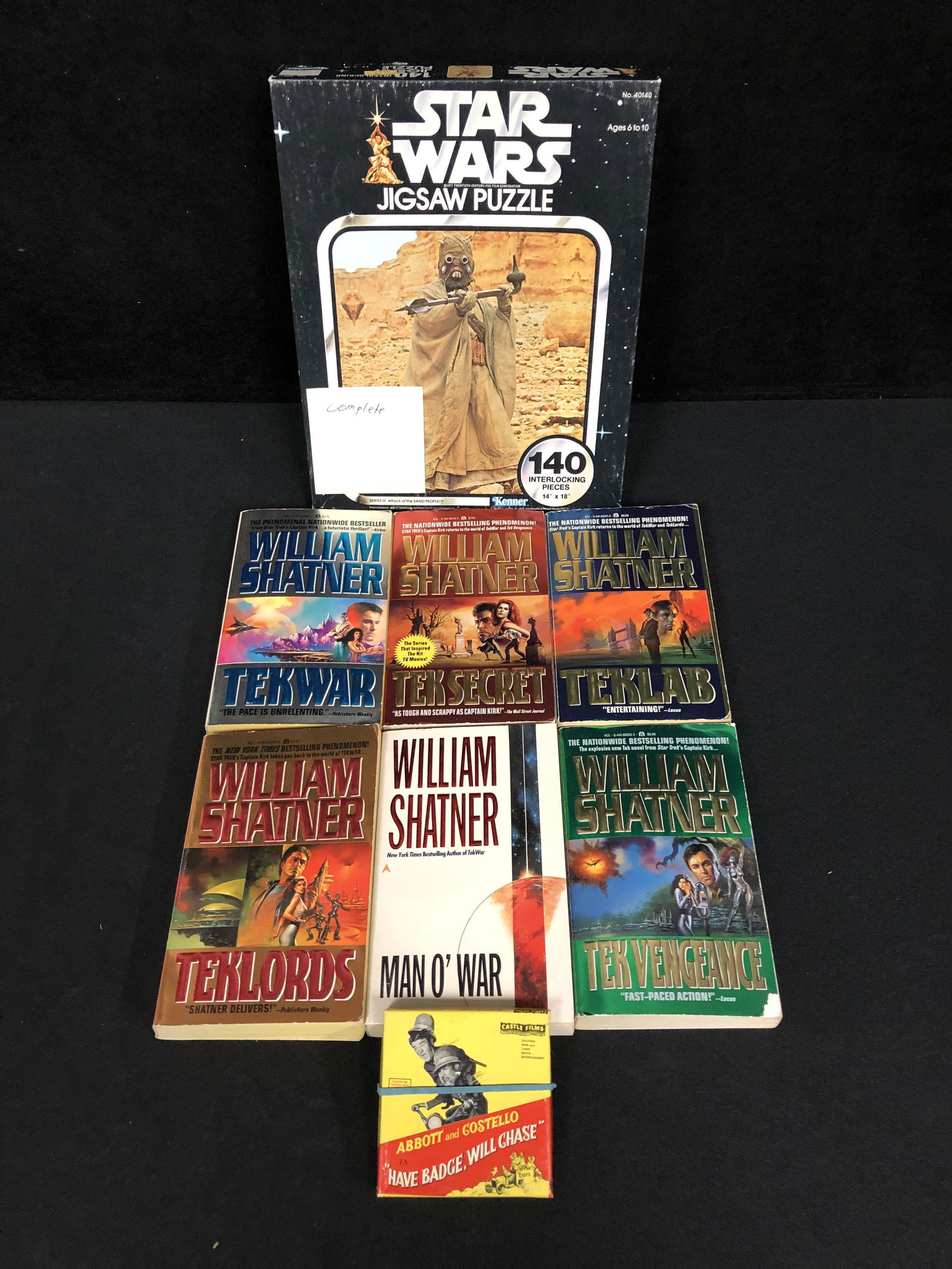 WILLIAM SHATNER BOOK LOT (1 of 1)