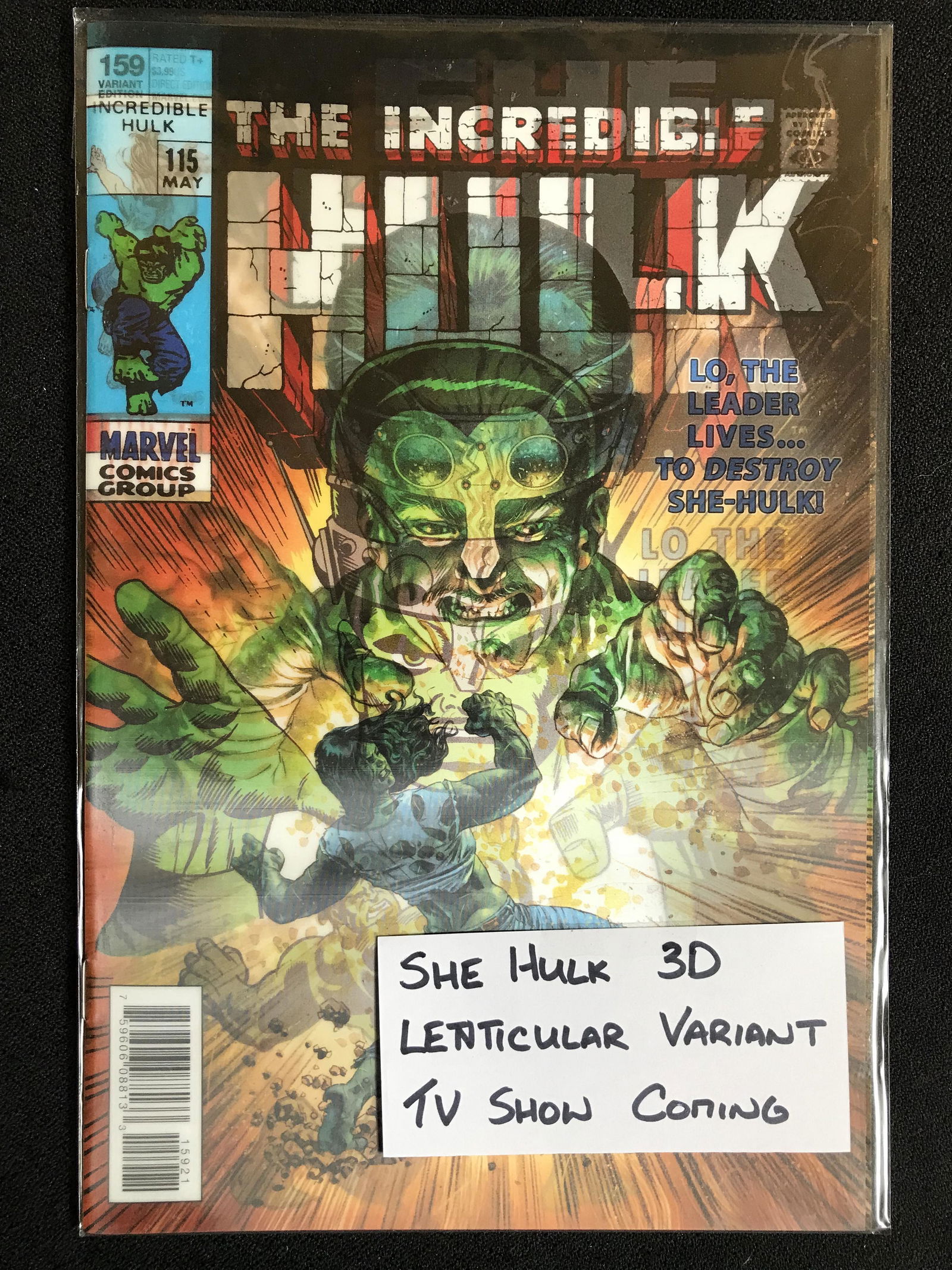 SHE HULK #159 LENTICULAR 3D VARIANT COVER (MARVEL COMICS) (1 of 1)