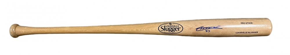 Vladimir Guerrero Jr. Signed Rawlings Pro Baseball Bat (Beckett): Vladimir Guerrero Jr. Signed Rawlings Pro Baseball Bat (Beckett)
