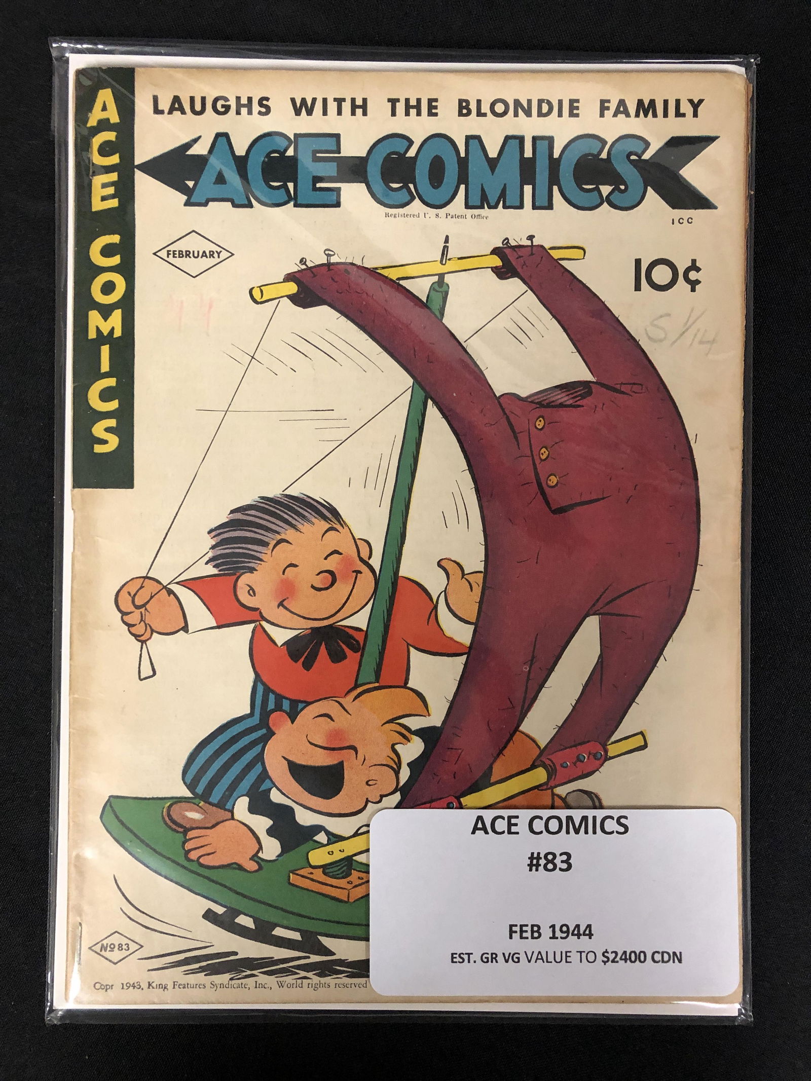 ACE COMICS NO.83 (ACE COMICS) (1 of 1)