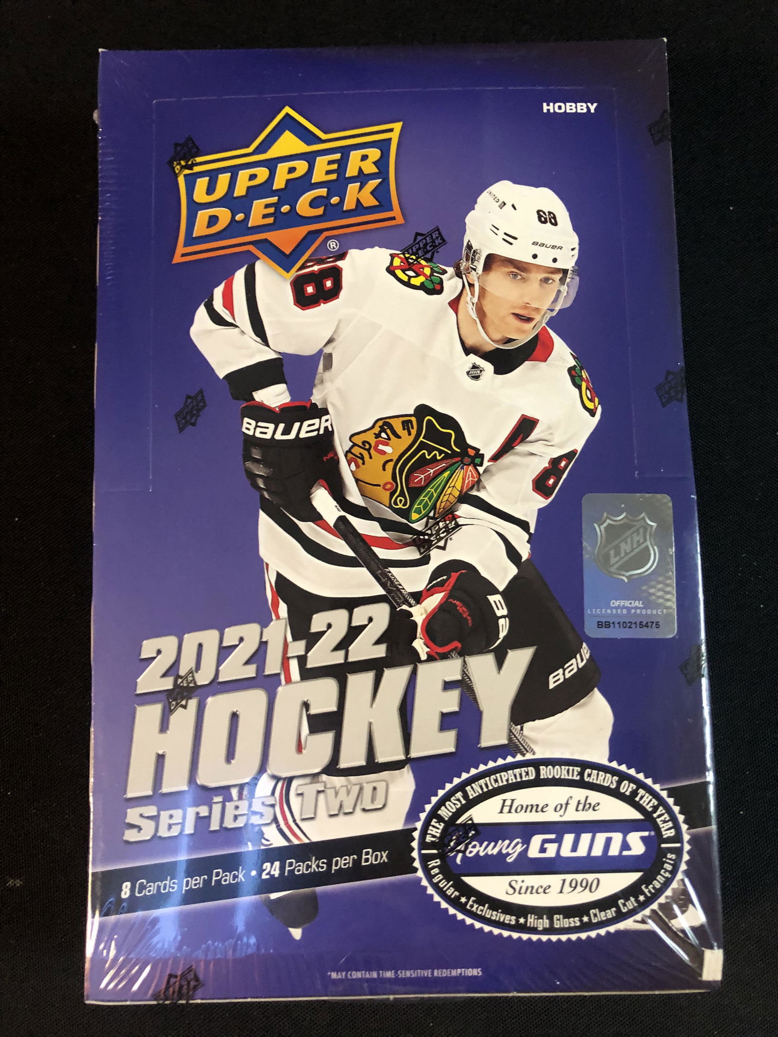 SEALED 2021-22 UPPER DECK SERIES 2 HOBBY BOX (1 of 1)