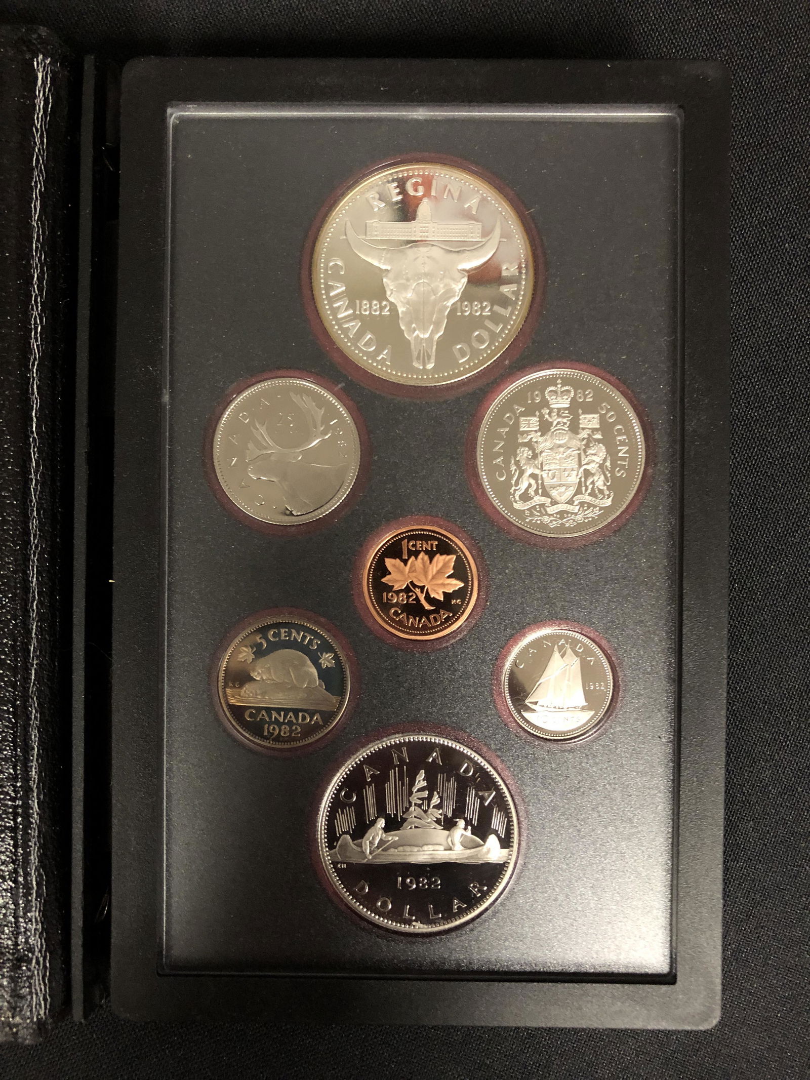 1982 Canada Silver Double Dollar Coin Set (1 of 2)