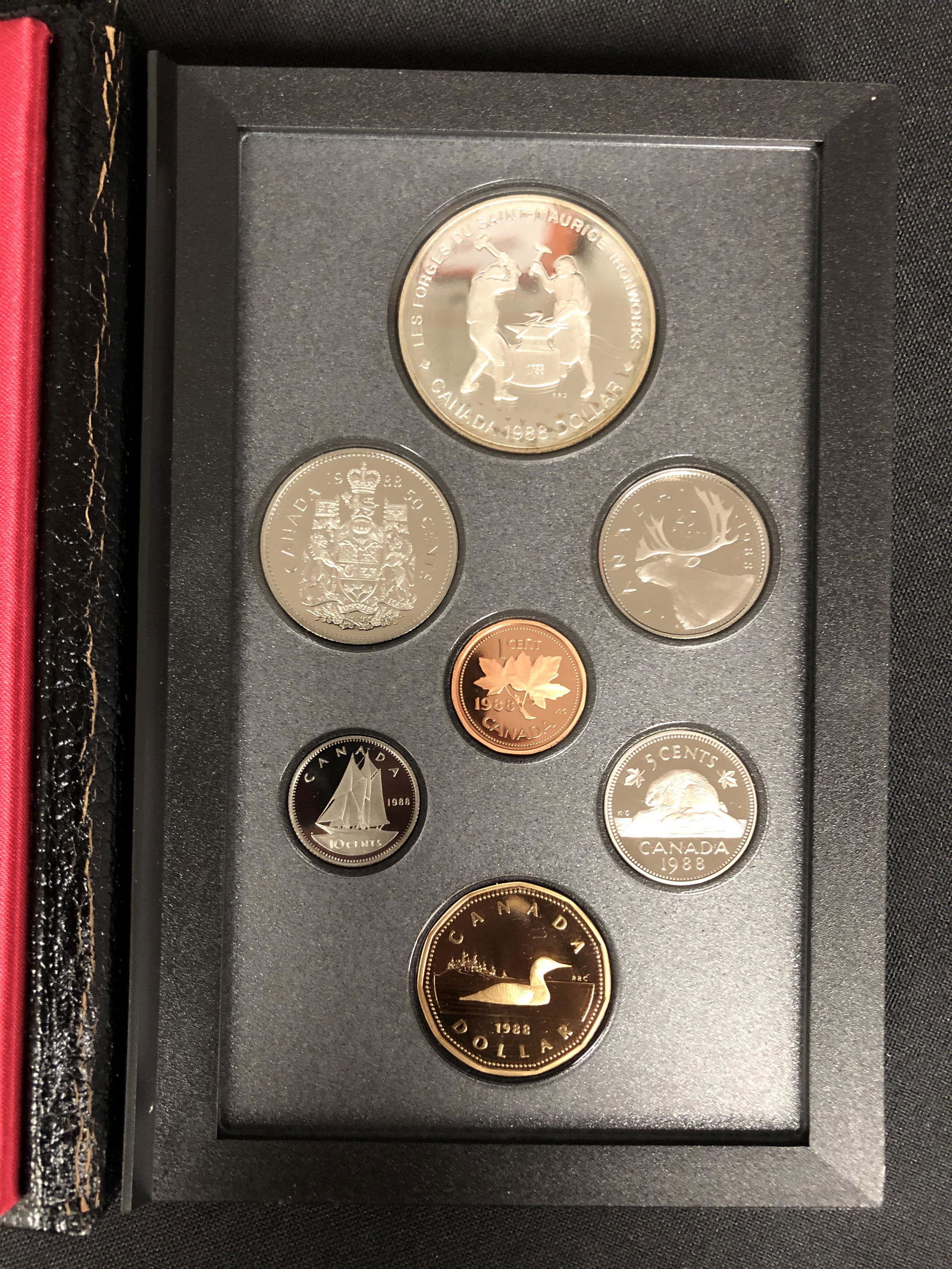 1988 Canada Silver Double Dollar Coin Set (1 of 2)