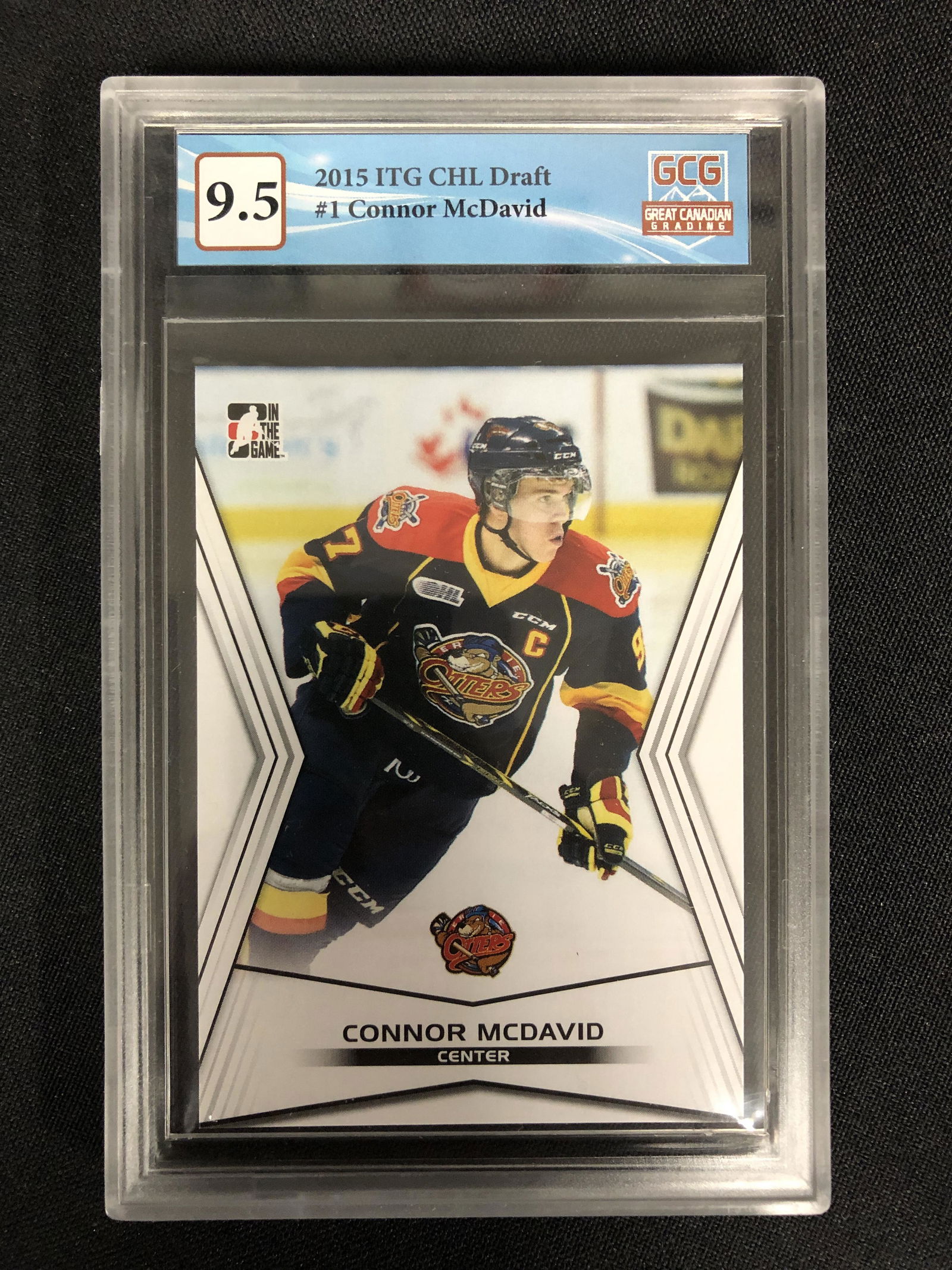 2015 IN THE GAME CHL DRAFT NO.1 CONNOR MCDAVID (GCG 9.5) (1 of 2)