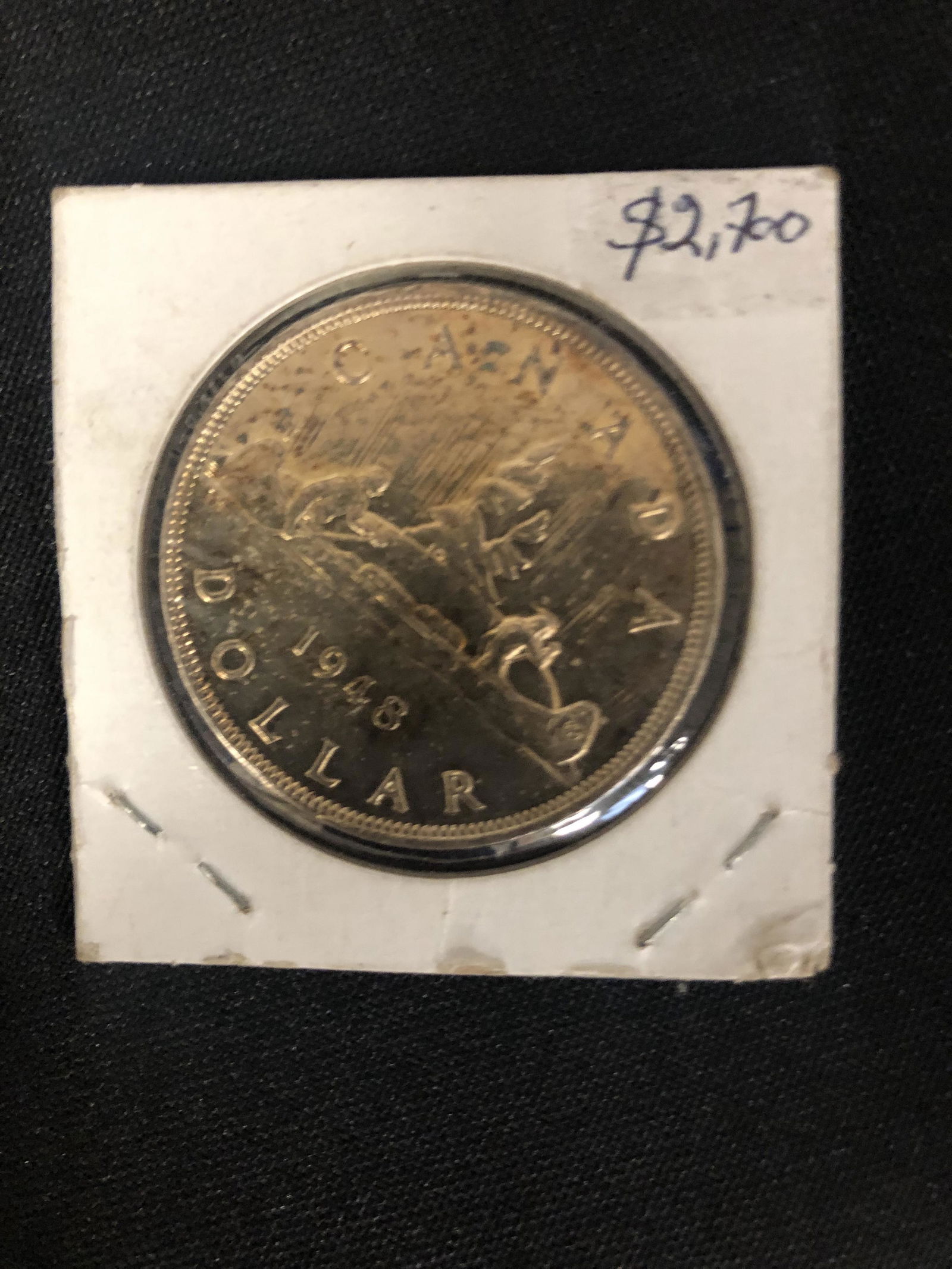 ULTRA RARE 1948 CANADIAN SILVER DOLLAR (HOLY GRAIL OF CANADIAN COINS) (1 of 5)