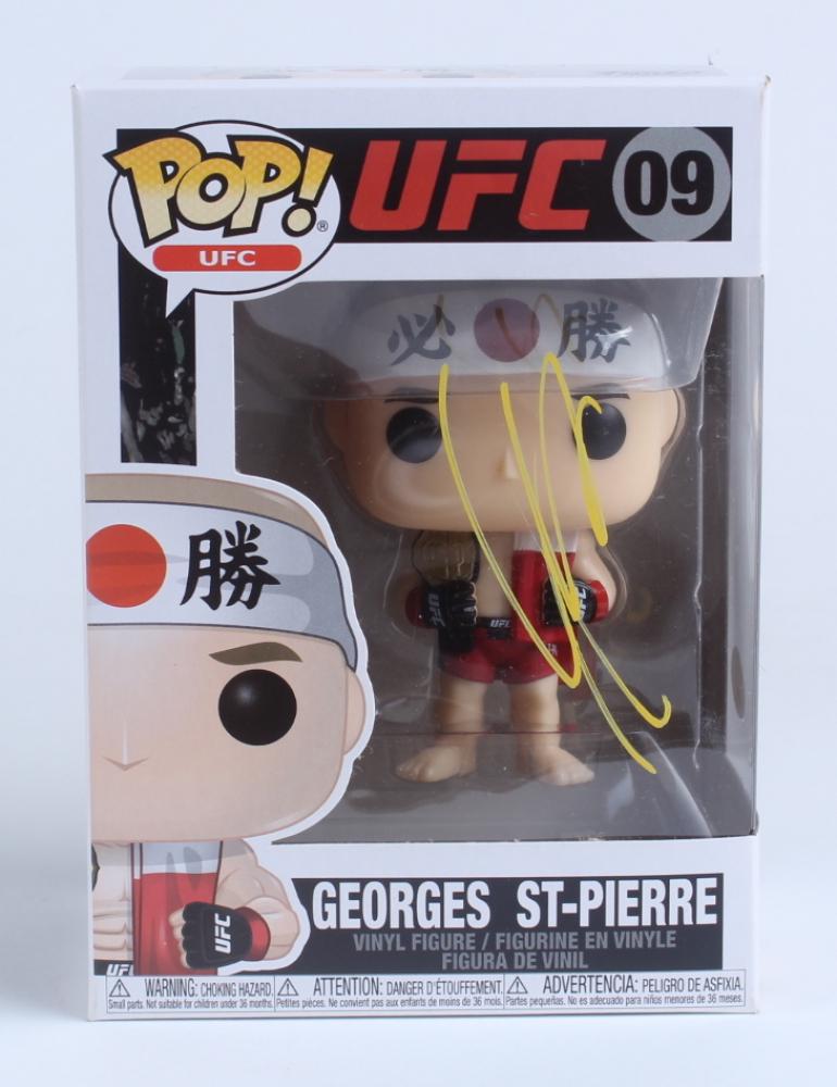Georges St-Pierre Autographed Funko Pop! Figure (Frozen Pond) (1 of 2)