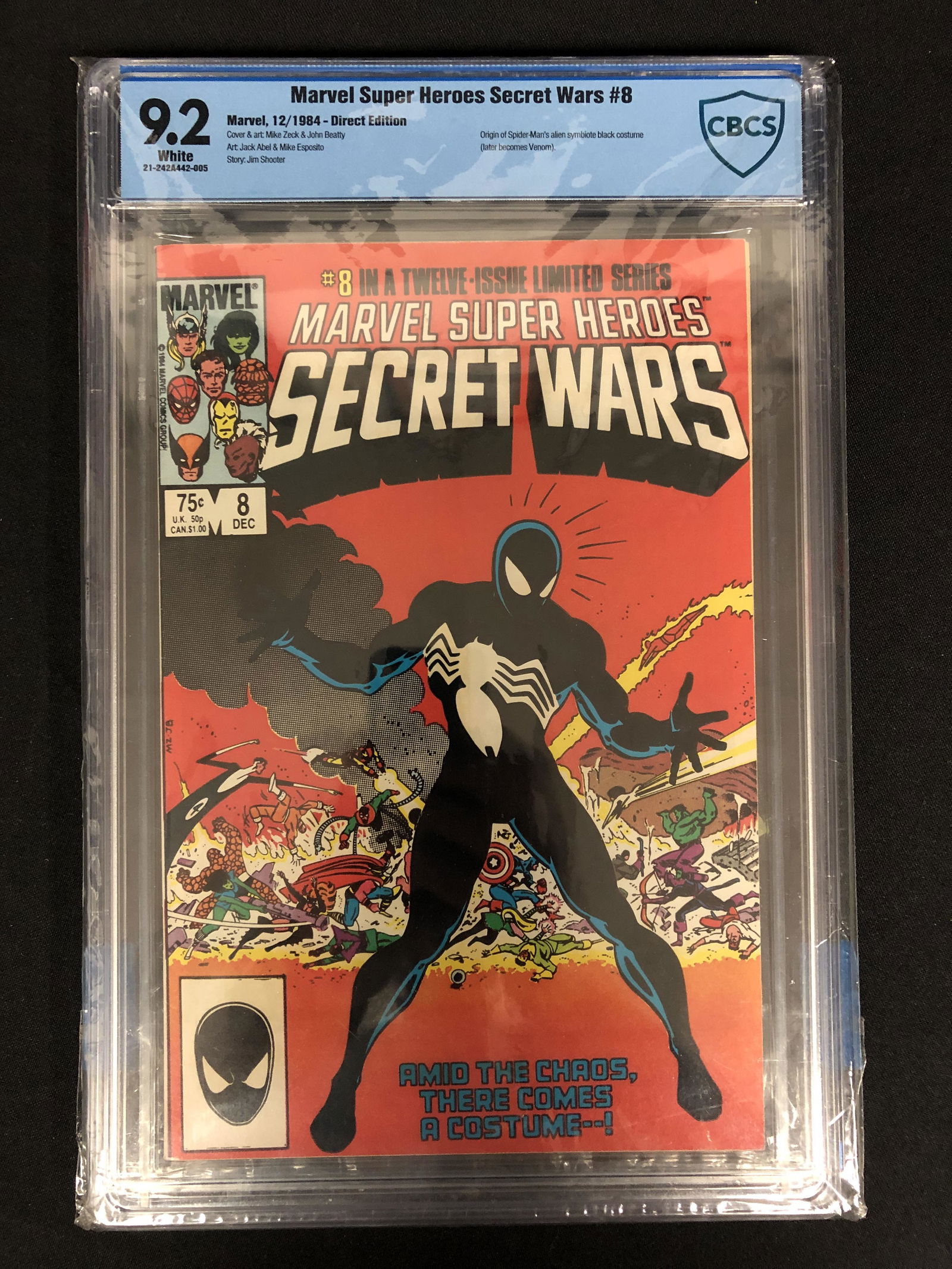 MARVEL SUPER HEROES SECRET WARS NO.8 CGC 9.2 (MARVEL) (1 of 1)