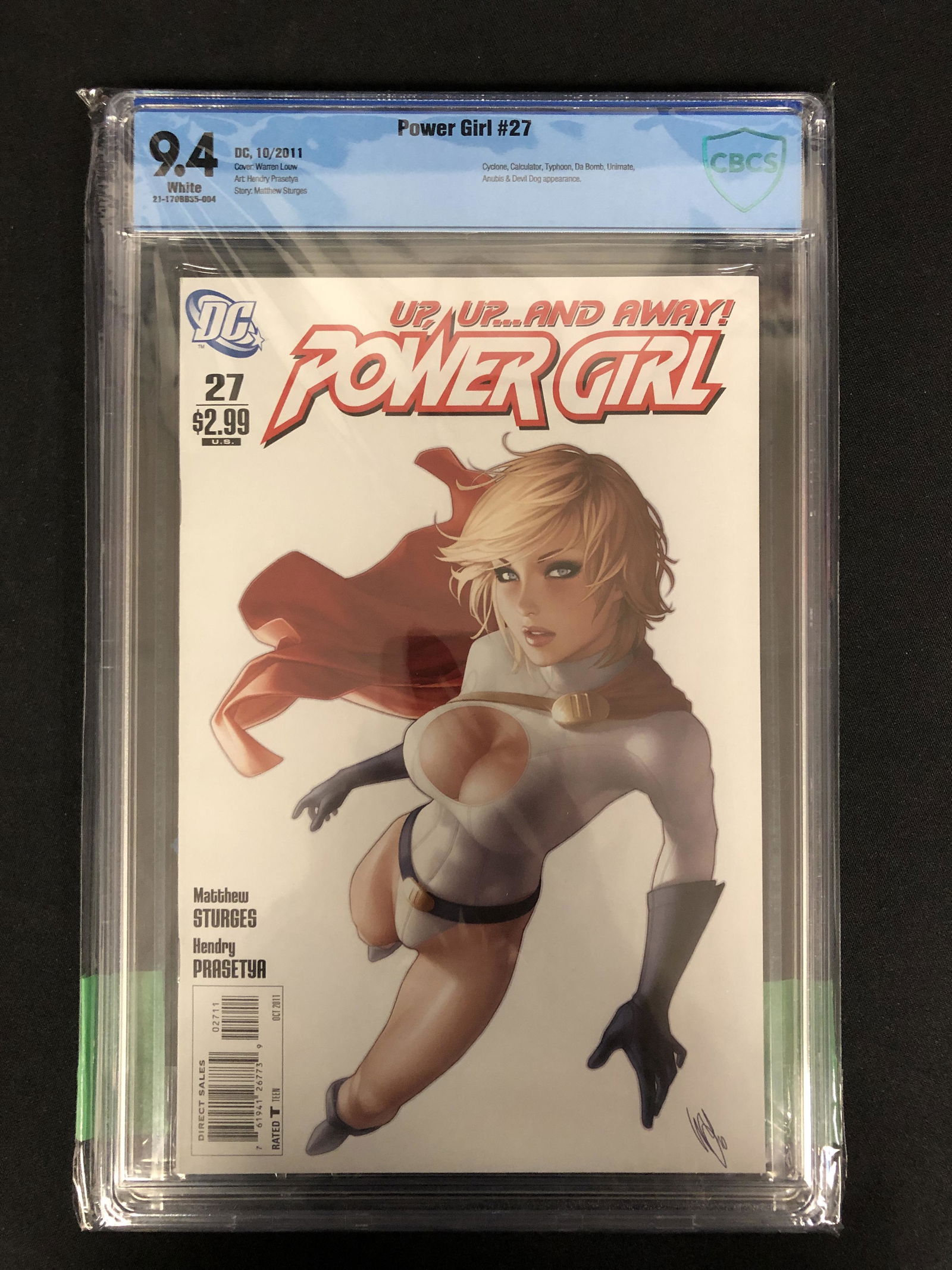 POWER GIRL NO.27 CGC 9.4 (DC COMICS) (1 of 1)