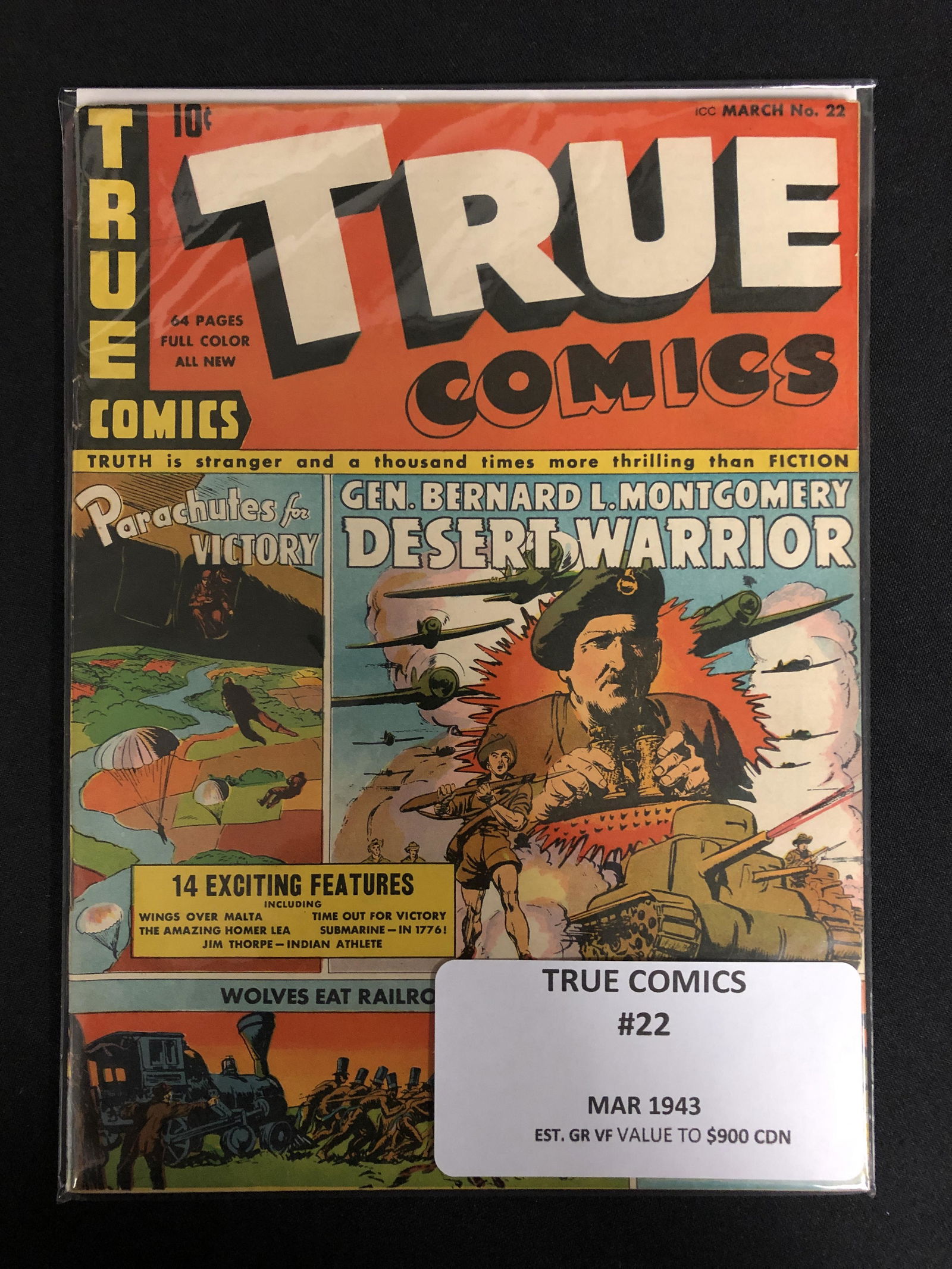 TRUE COMICS NO.22 (1943): TRUE COMICS NO.22 (1943)