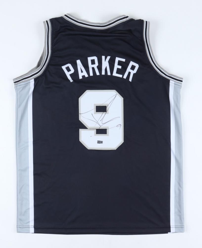 Tony Parker Signed Jersey (CX by Steiner): Tony Parker Signed Jersey (CX by Steiner)