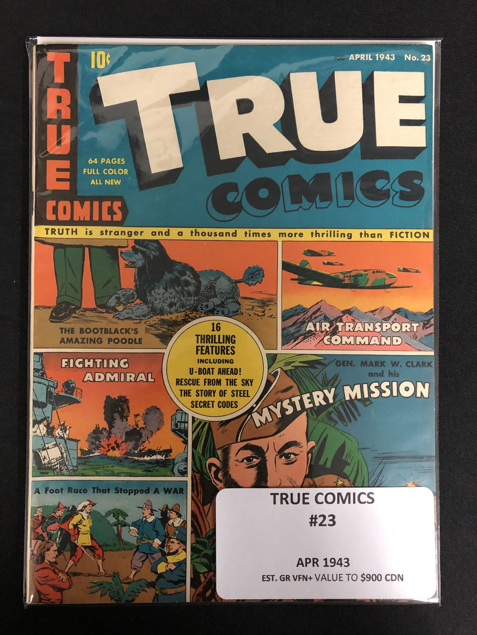 TRUE COMICS NO.23 (1943): TRUE COMICS NO.23 (1943)