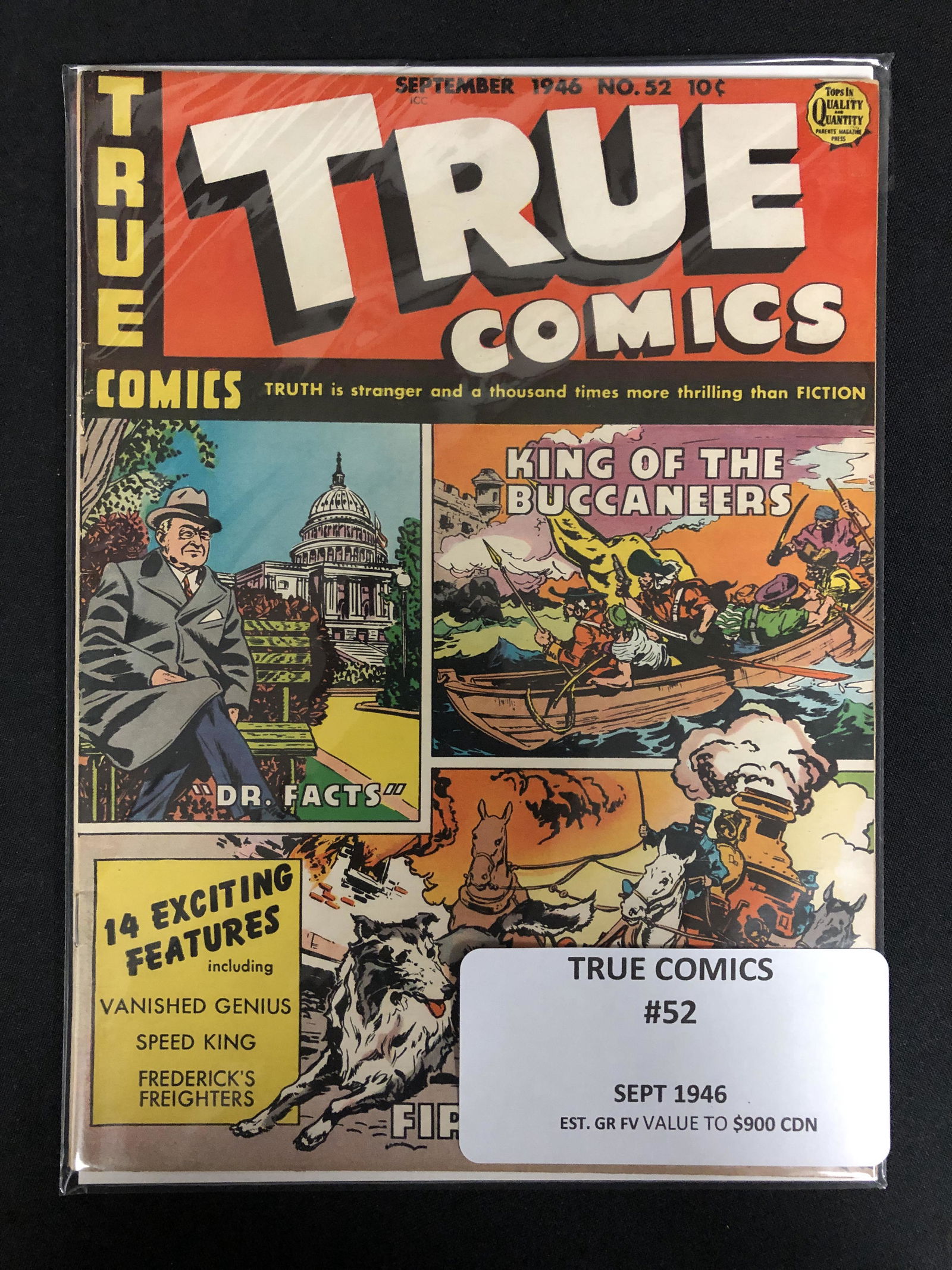 TRUE COMICS NO.52 (1946) (1 of 1)