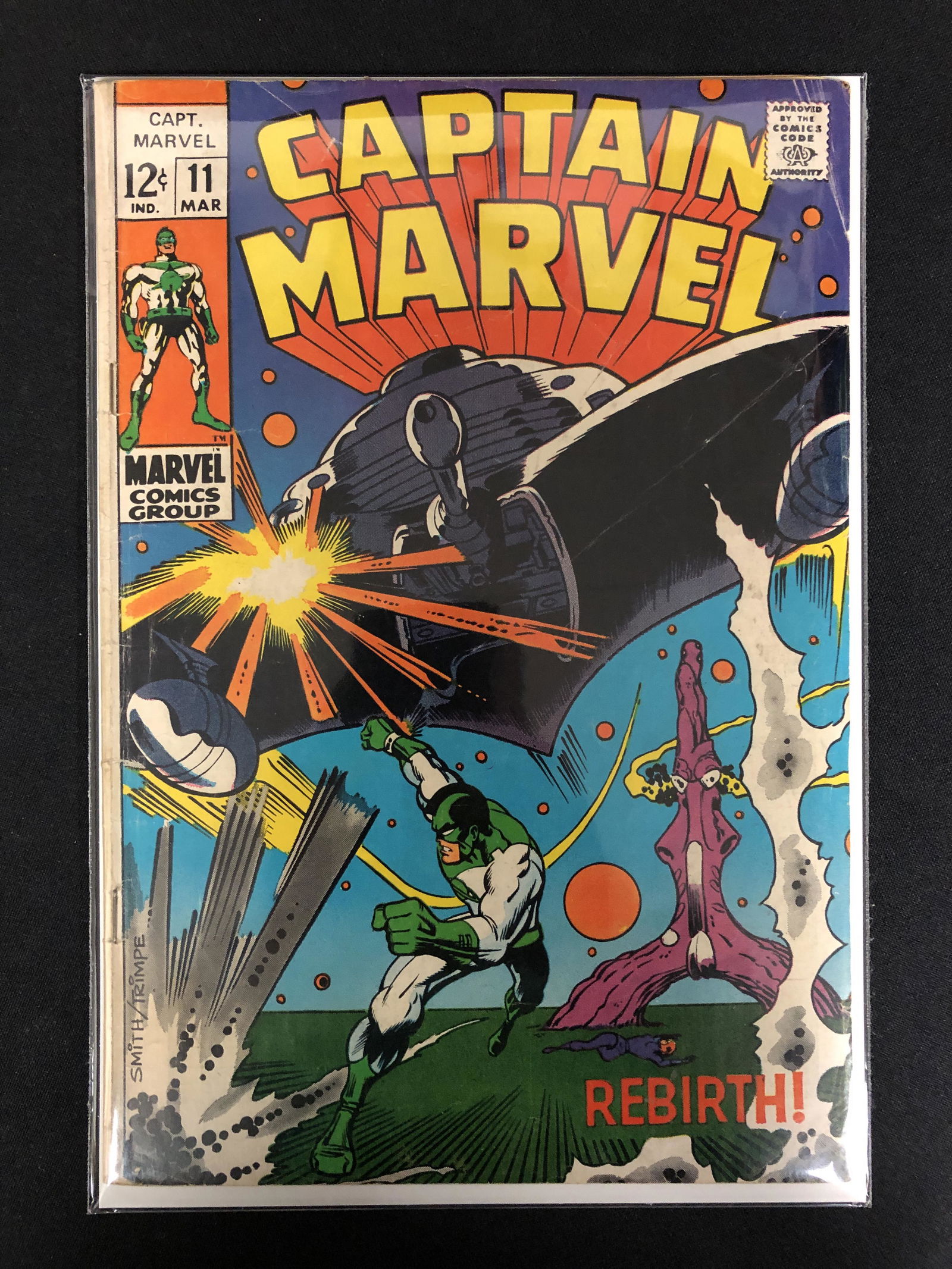 CAPTAIN MARVEL NO.11 (MARVEL COMICS) (1 of 1)