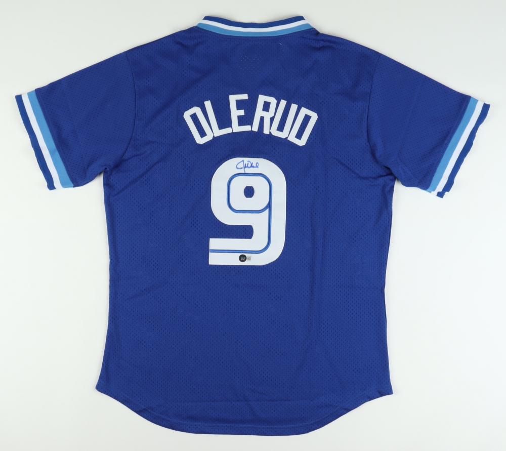 JOHN OLERUD SIGNED BLUE JAYS JERSEY (BECKETT) (1 of 3)