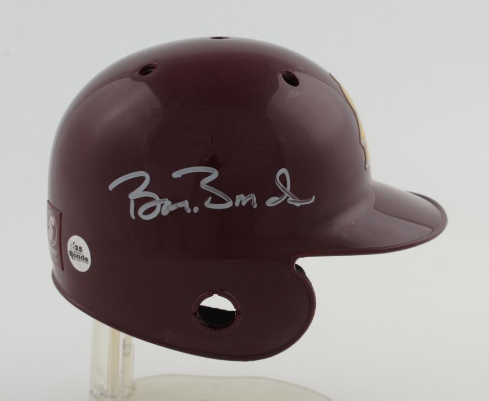 Barry Bonds Signed Arizona State Sun Devils Mini Batting Helmet (Bonds) (1 of 3)