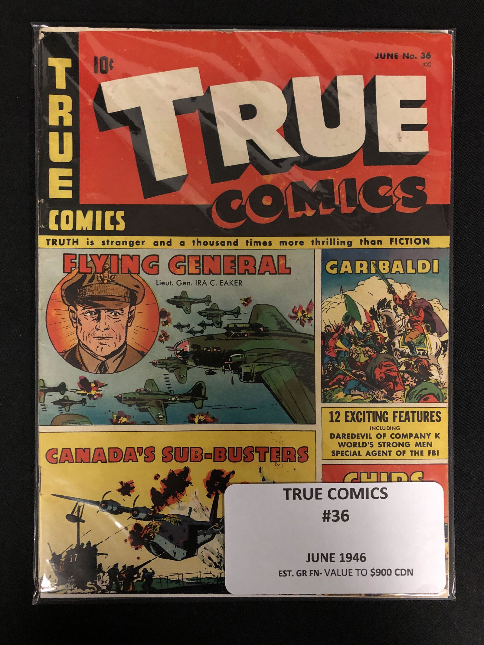 TRUE COMICS NO.36 (1946) (1 of 1)