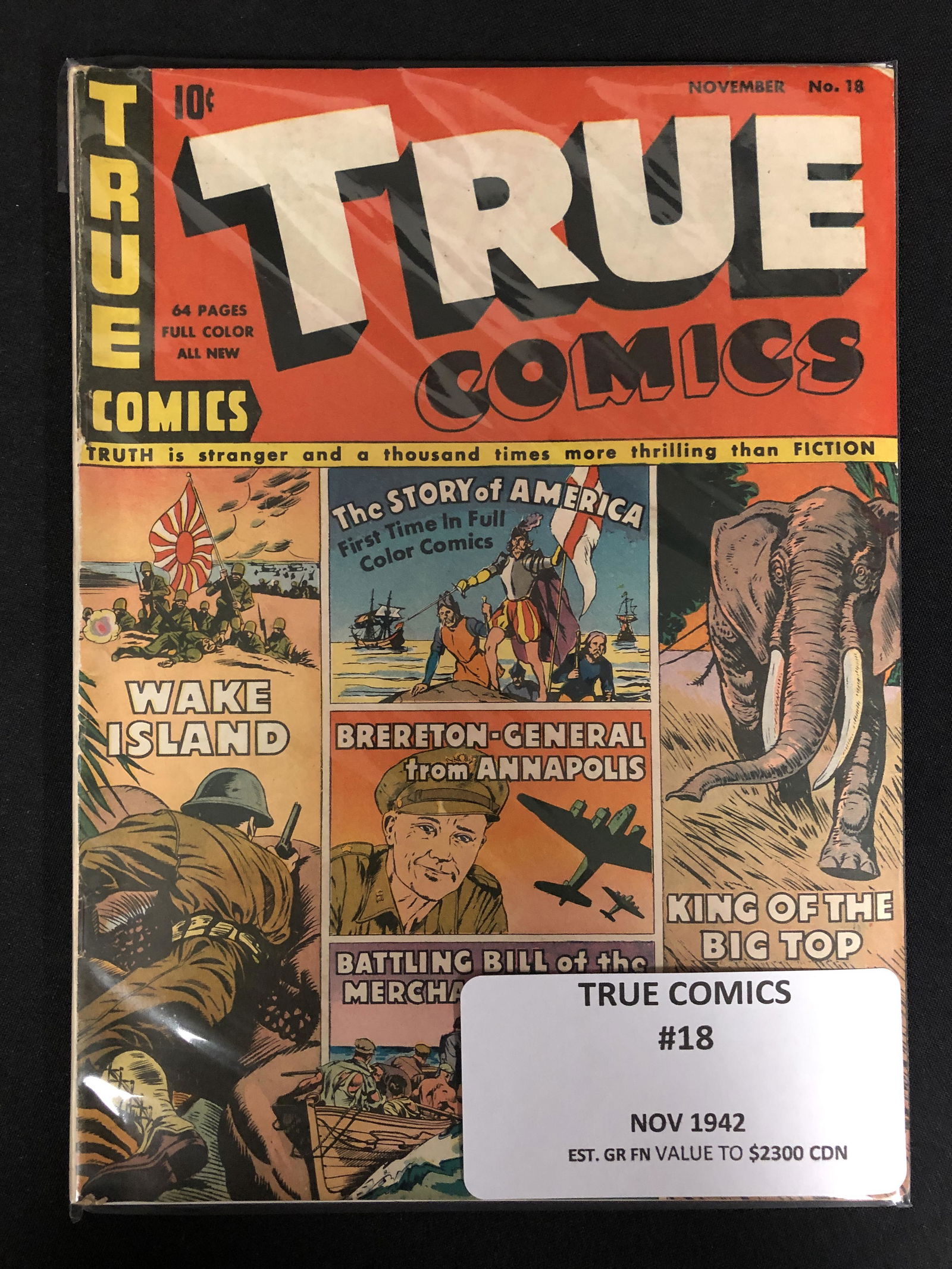 TRUE COMICS NO.18 (1942) (1 of 1)