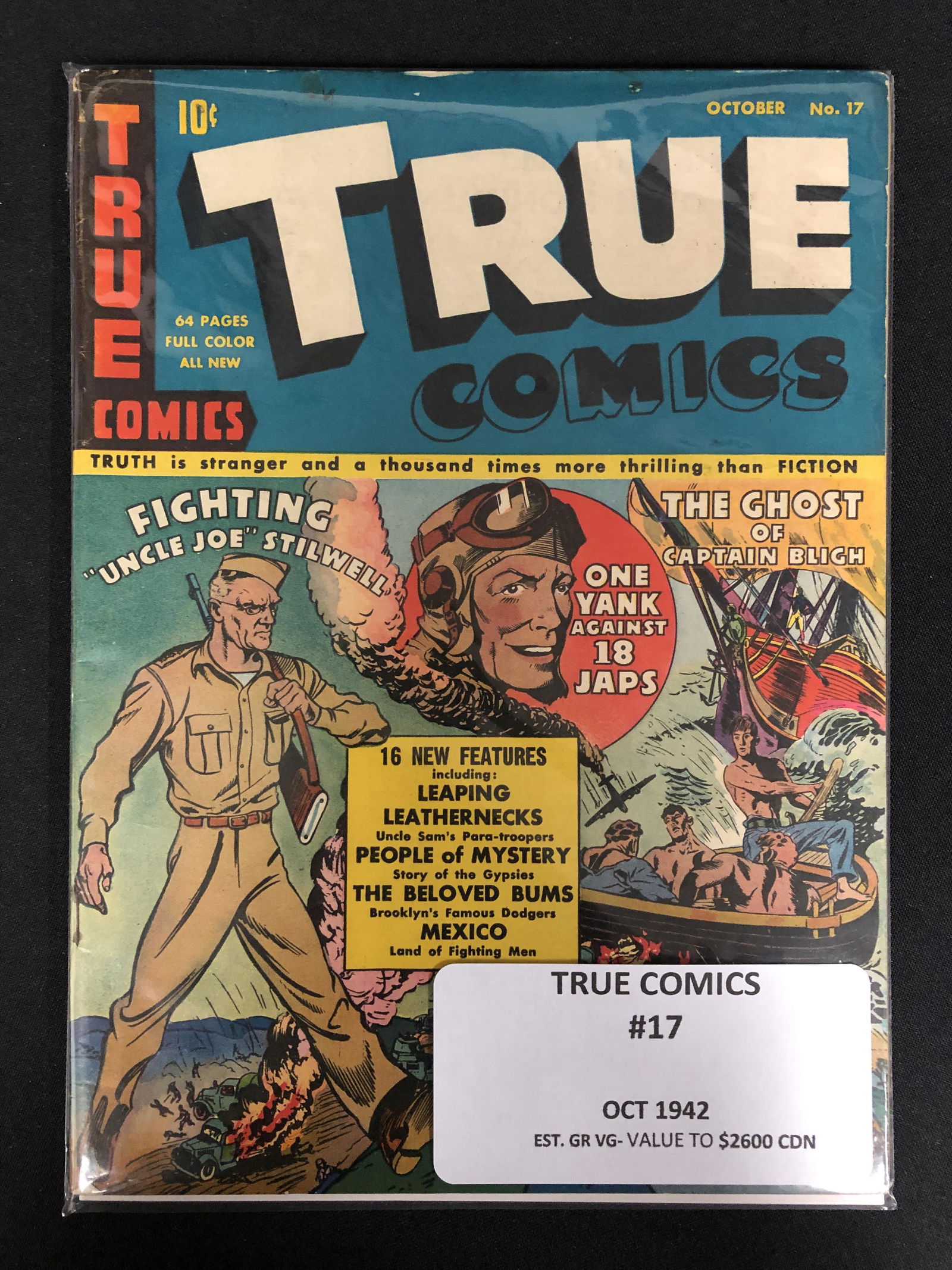 TRUE COMICS NO.17 (1942) (1 of 1)