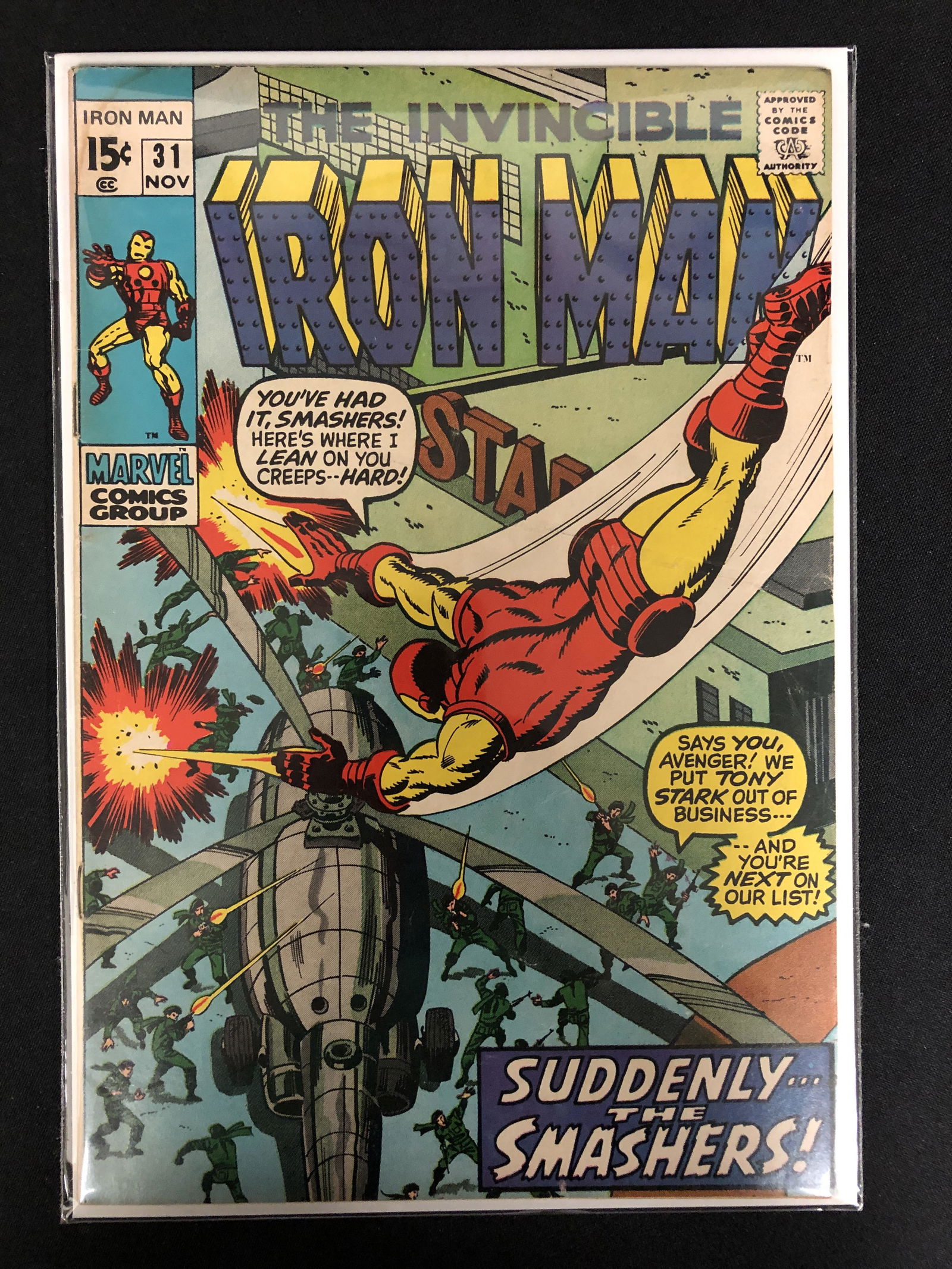 THE INVINCIBLE IRON MAN NO.31 (MARVEL COMICS) (1 of 1)