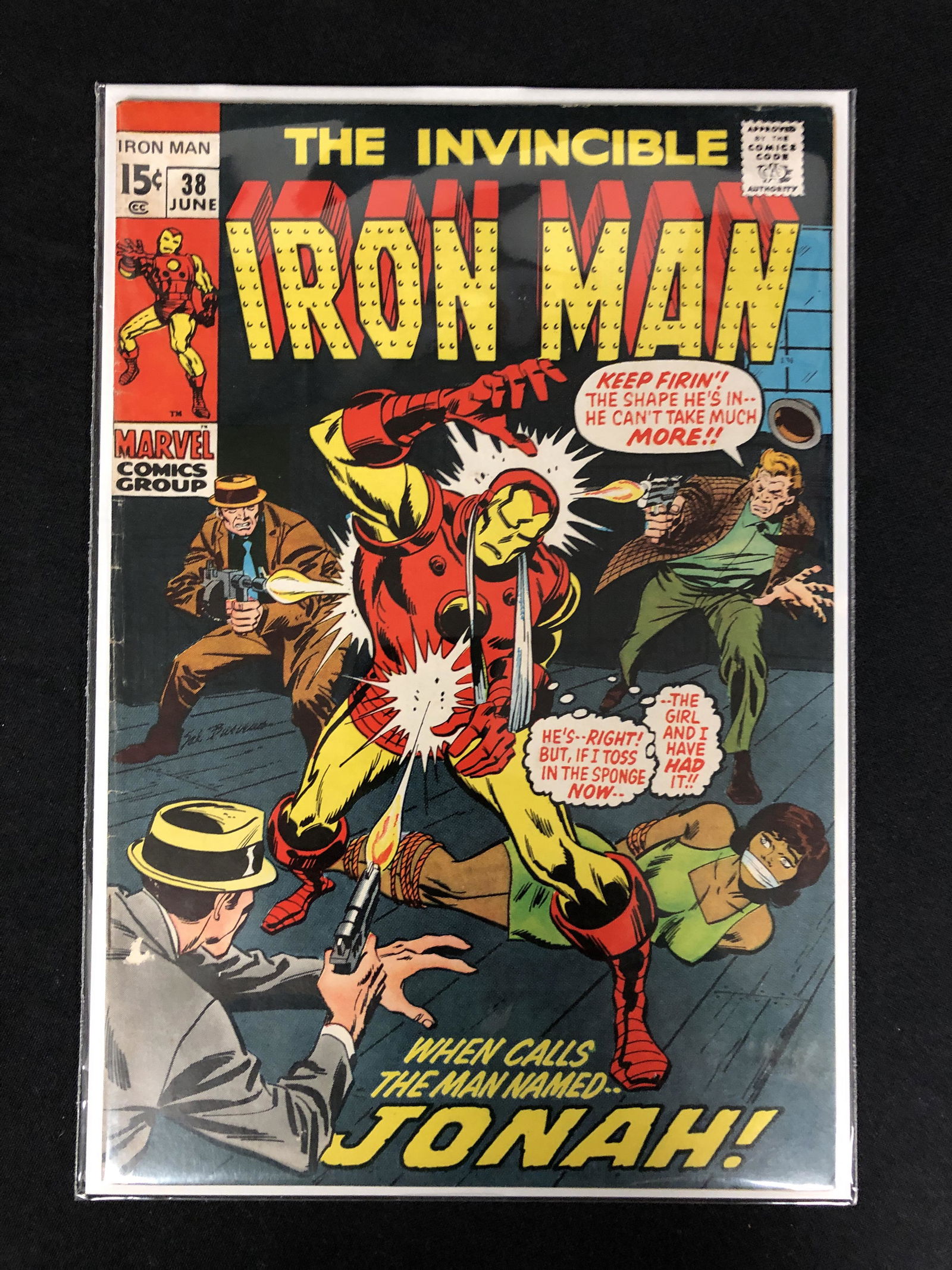 THE INVINCIBLE IRON MAN NO.38 (MARVEL COMICS) (1 of 1)