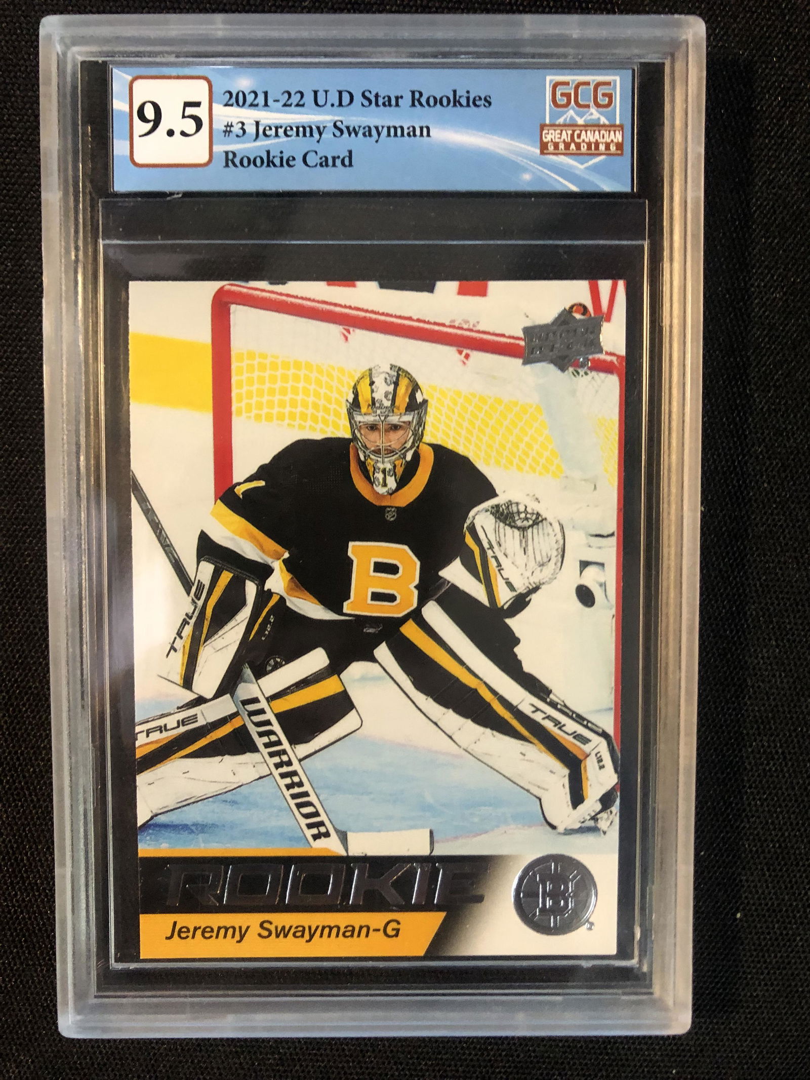 2021-22 UPPER DECK STAR ROOKIES JEREMY SWAYMAN ROOKIE CARD (GCG 9.5) (1 of 2)