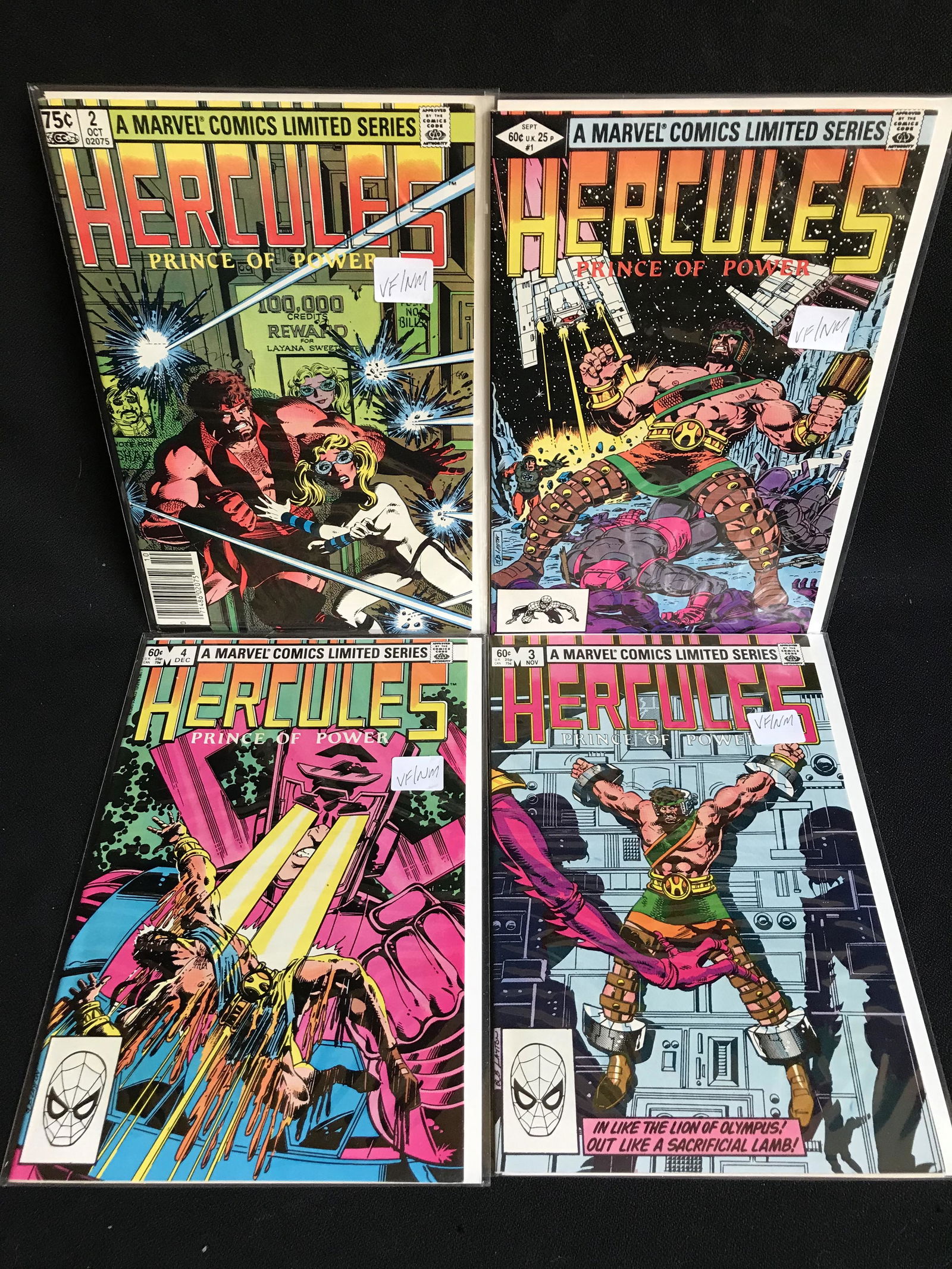 HERCULES NO.1-4 (MARVEL COMICS) (1 of 1)