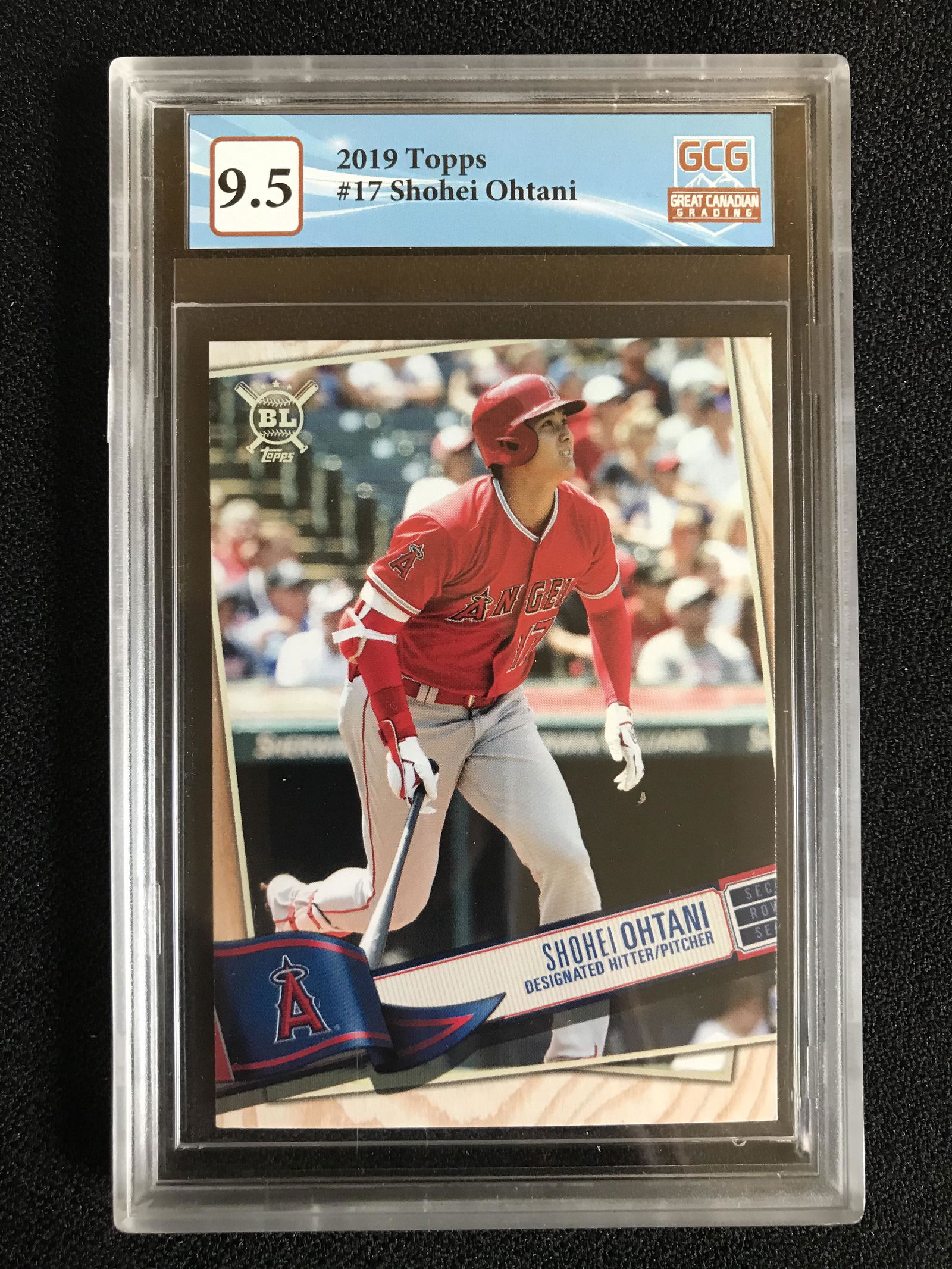 2019 TOPPS NO.17 SHOHEI OHTANI (GCG 9.5) (1 of 2)