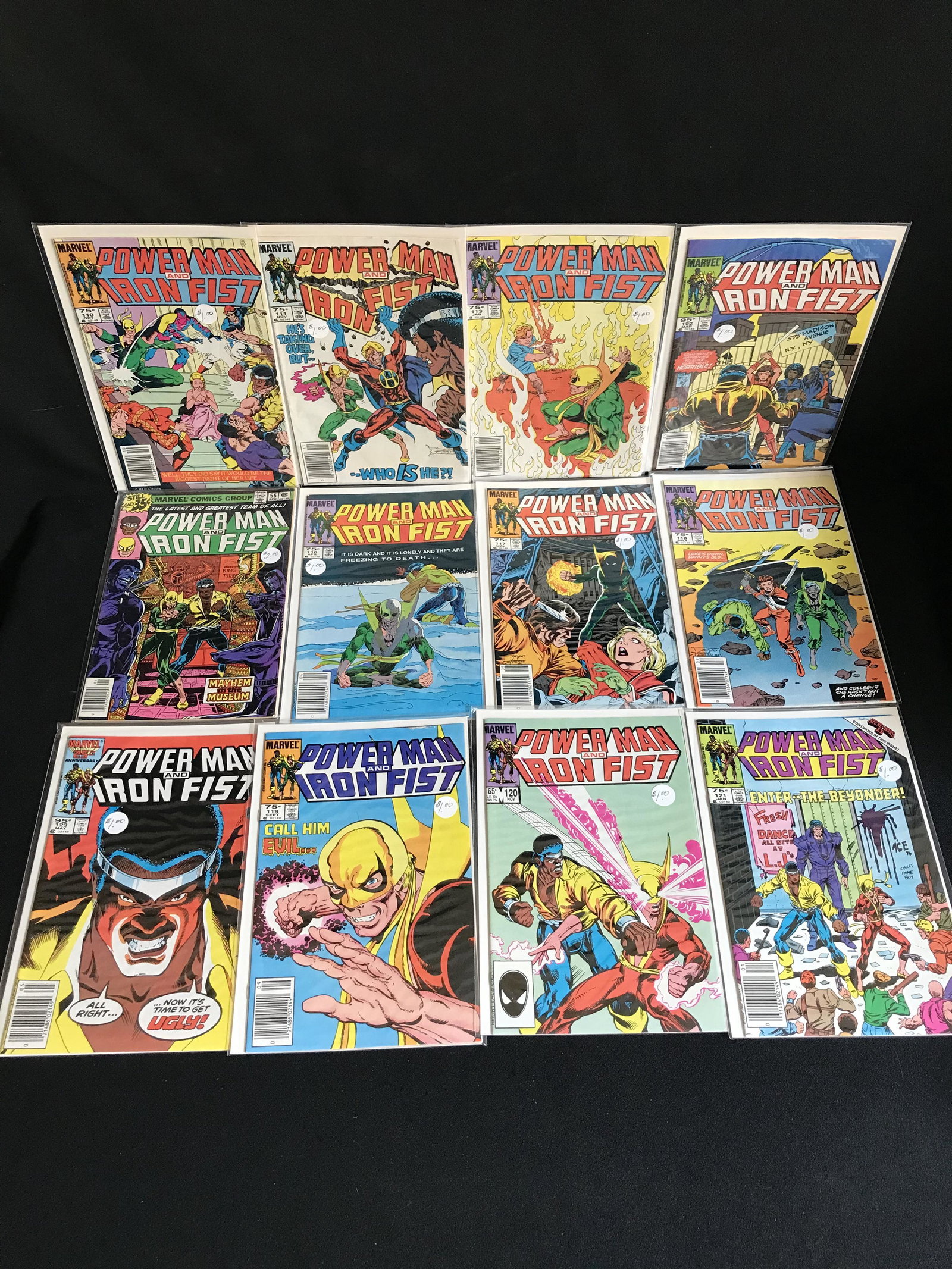 POWER MAN AND IRON FIST COMIC BOOK LOT (MARVEL COMICS) (1 of 1)