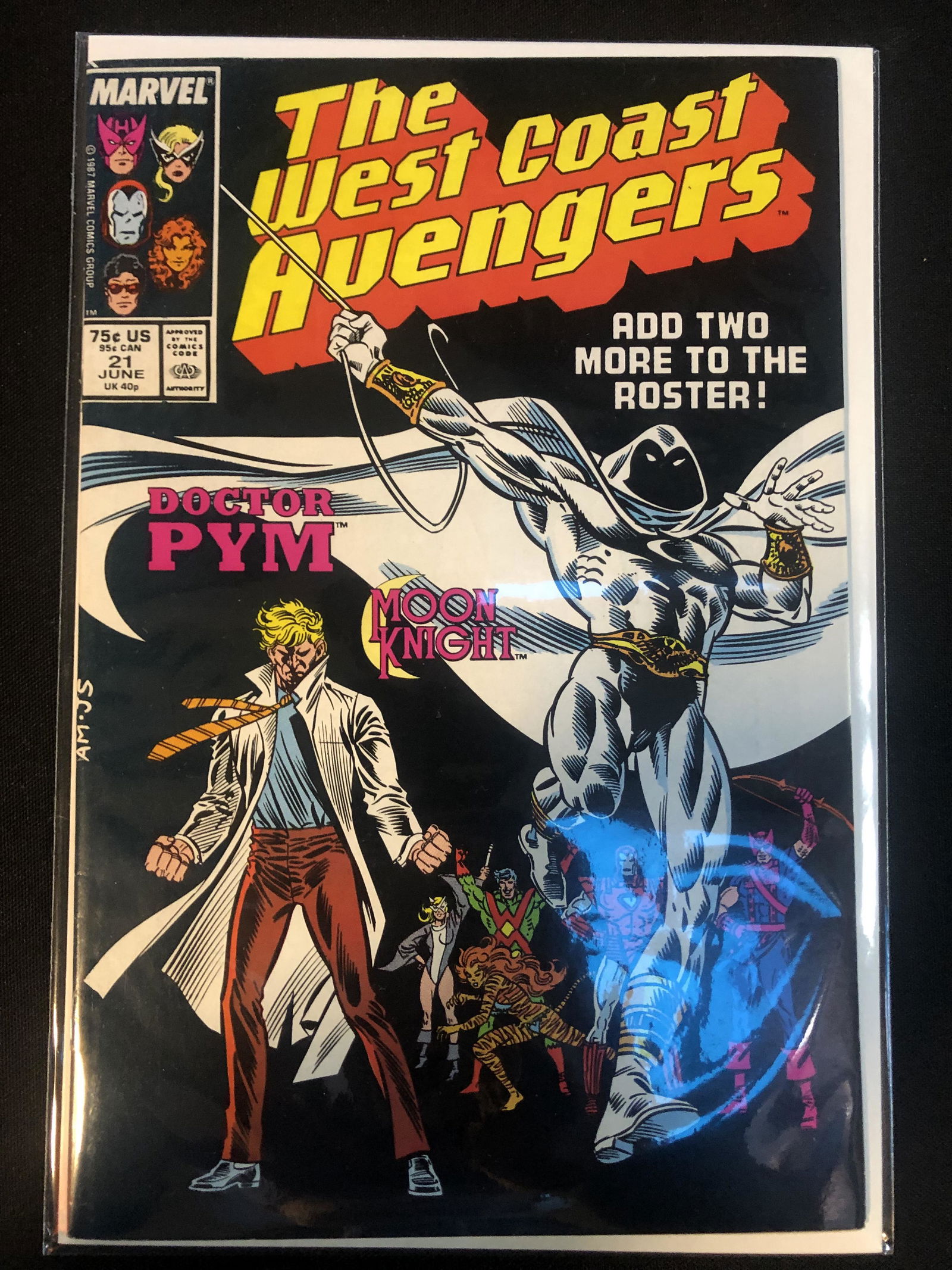 THE WEST COAST AVENGERS NO.21 (MARVEL COMICS) (1 of 1)