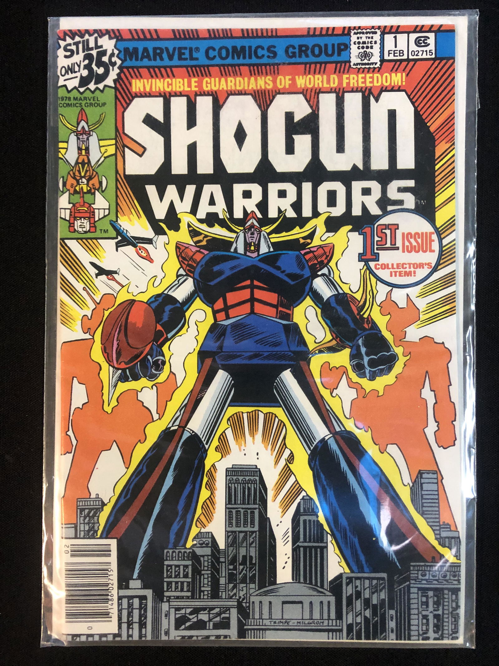 SHOGUN WARRIORS NO.1 (MARVEL COMICS) (1 of 1)