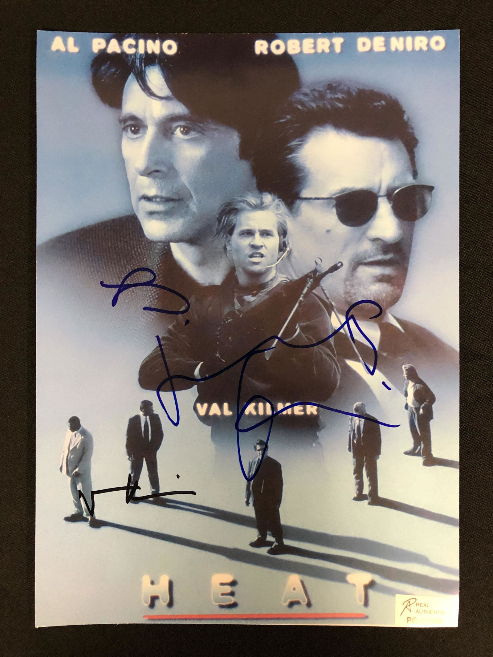 ROBERT DENIRO AND AL PACINO SIGNED HEAT 8 X 10 (RA COA) (1 of 2)