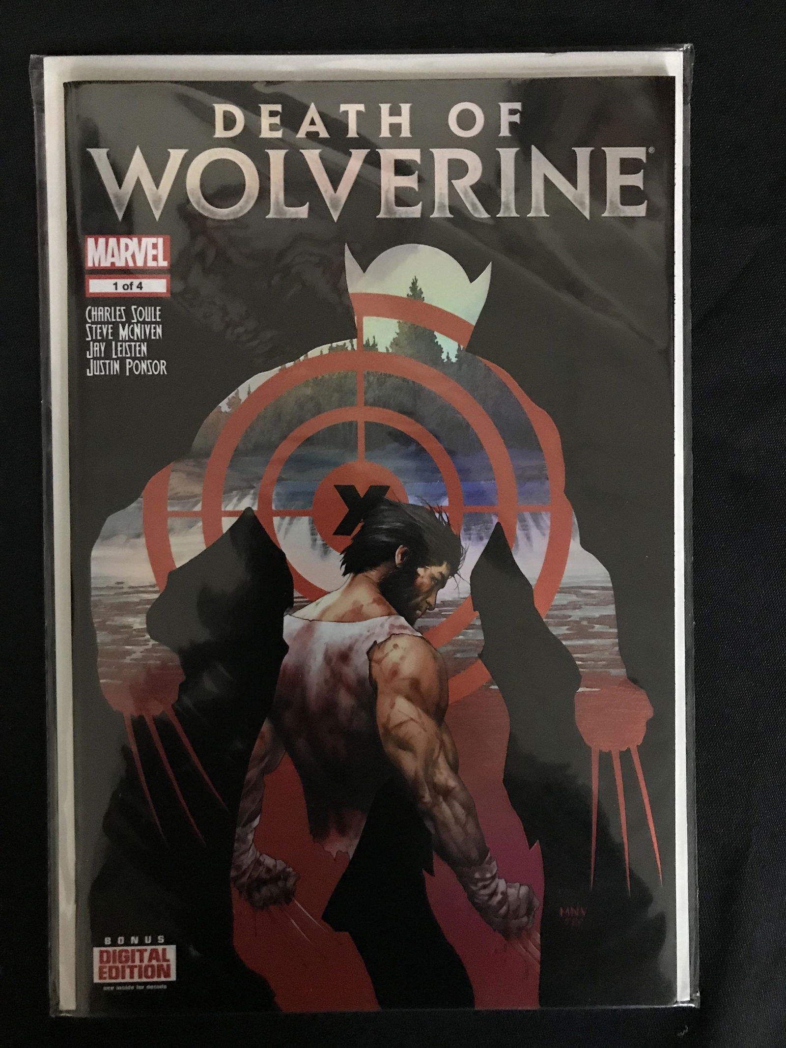 DEATH OF WOLVERINE NO. 1 of 4 (MARVEL COMICS) (1 of 1)
