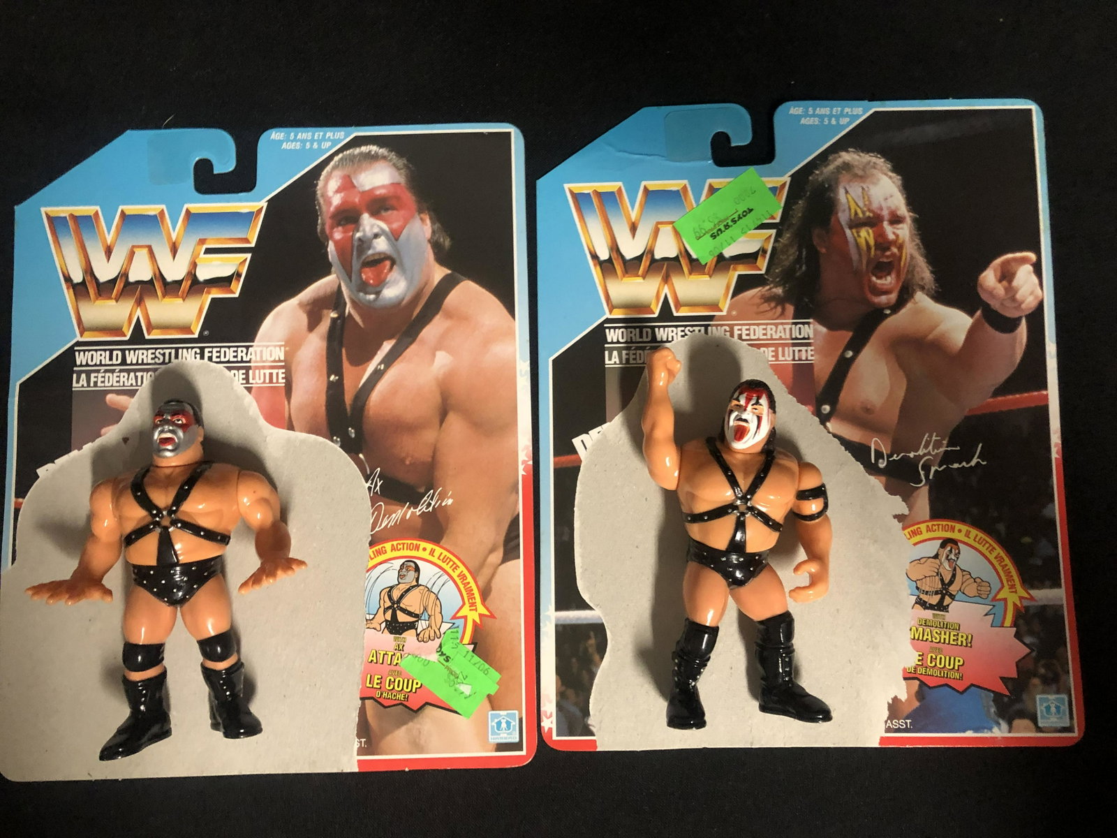 VINTAGE HASBRO DEMOLITION CREW ACTION FIGURE LOT: VINTAGE HASBRO DEMOLITION CREW ACTION FIGURE LOT