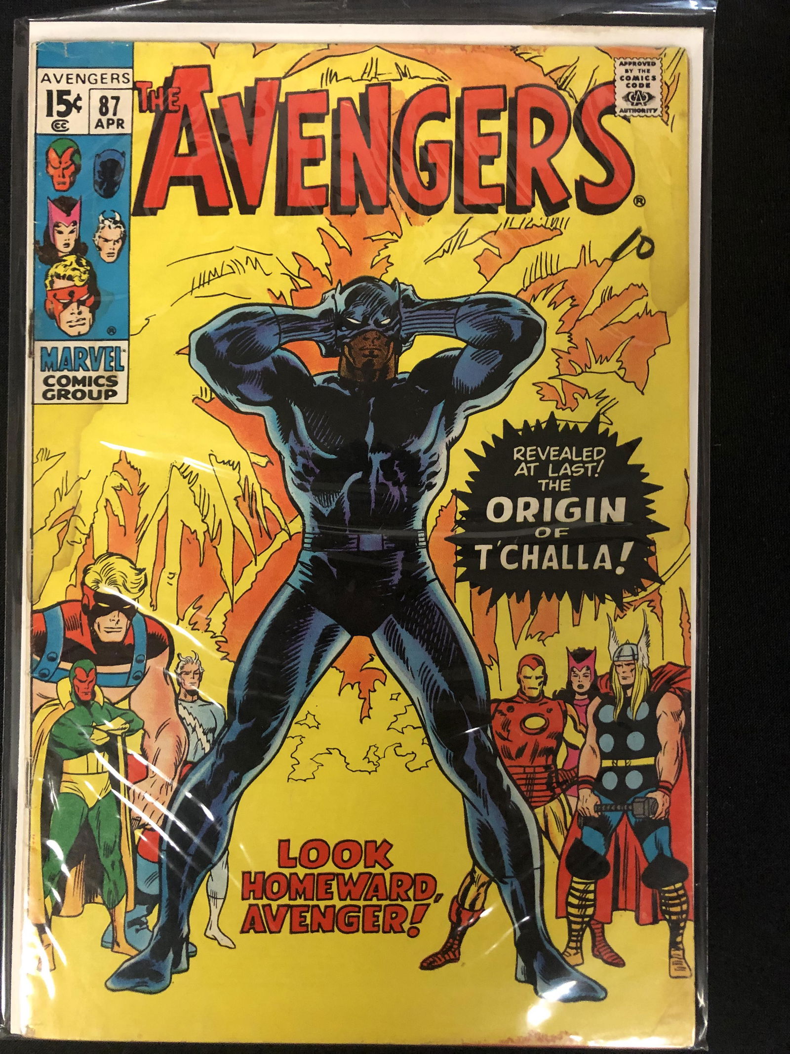 THE AVENGERS NO.87 (MARVEL COMICS) (1 of 1)