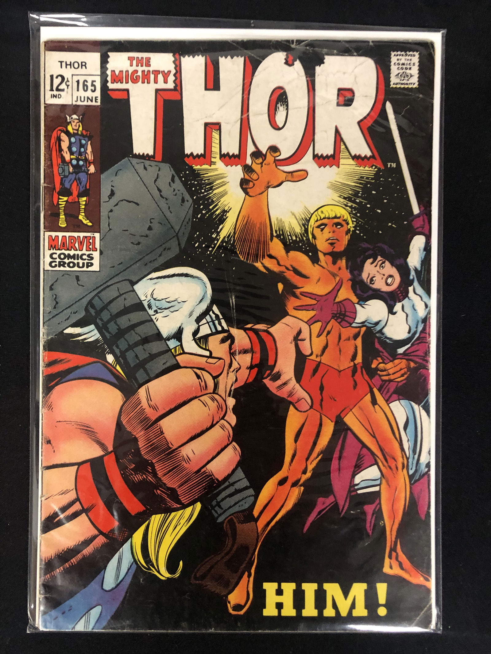 THE MIGHTY THOR NO.165 (MARVEL COMICS) (1 of 1)