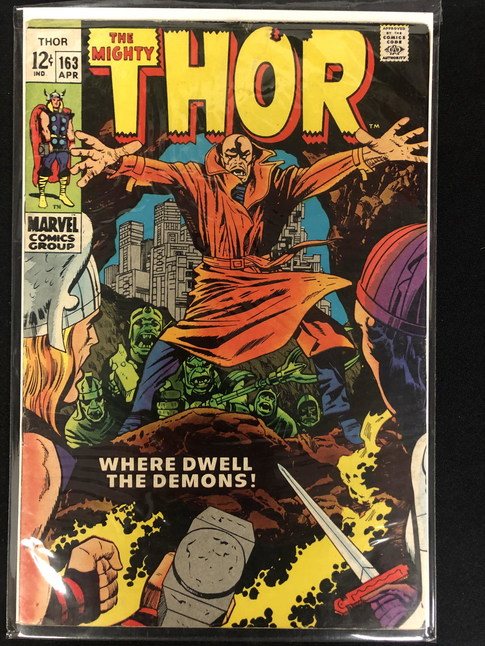 THE MIGHTY THOR NO.163 (MARVEL COMICS): THE MIGHTY THOR NO.163 (MARVEL COMICS)