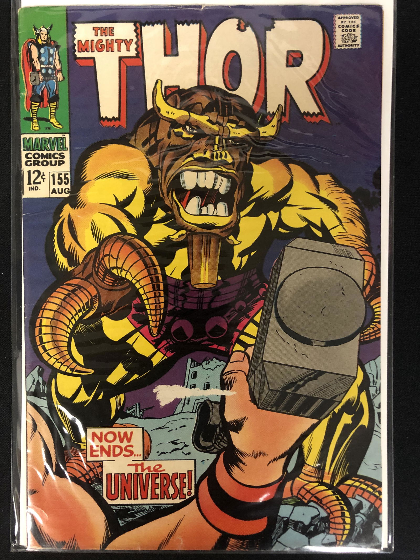 THE MIGHTY THOR NO.155 (MARVEL COMICS) (1 of 1)
