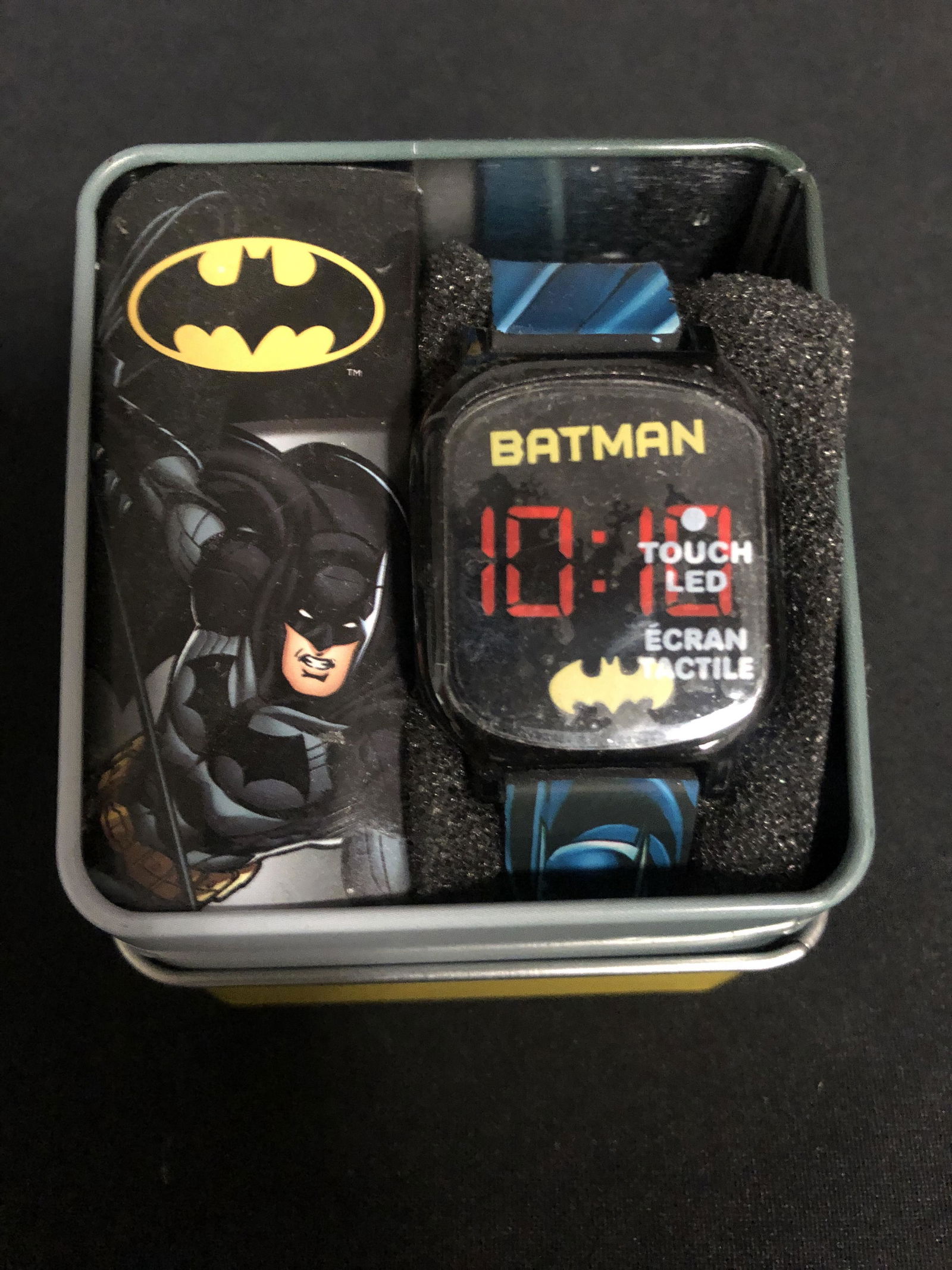 NEW BATMAN TOUCH LED WATCH WITH BOX (1 of 1)